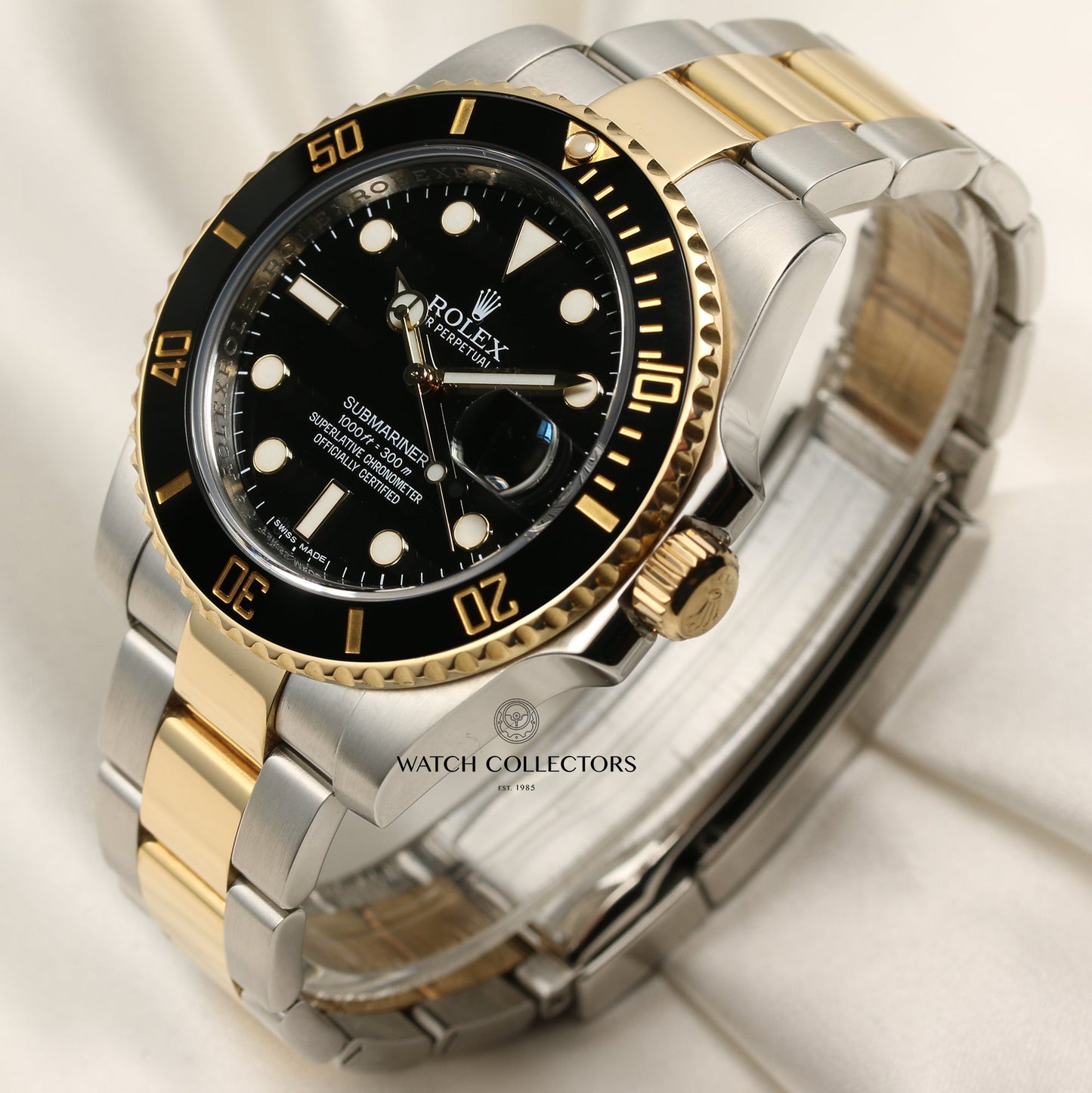 Rolex Submariner 116613LN Stainless Steel & 18k Yellow Gold