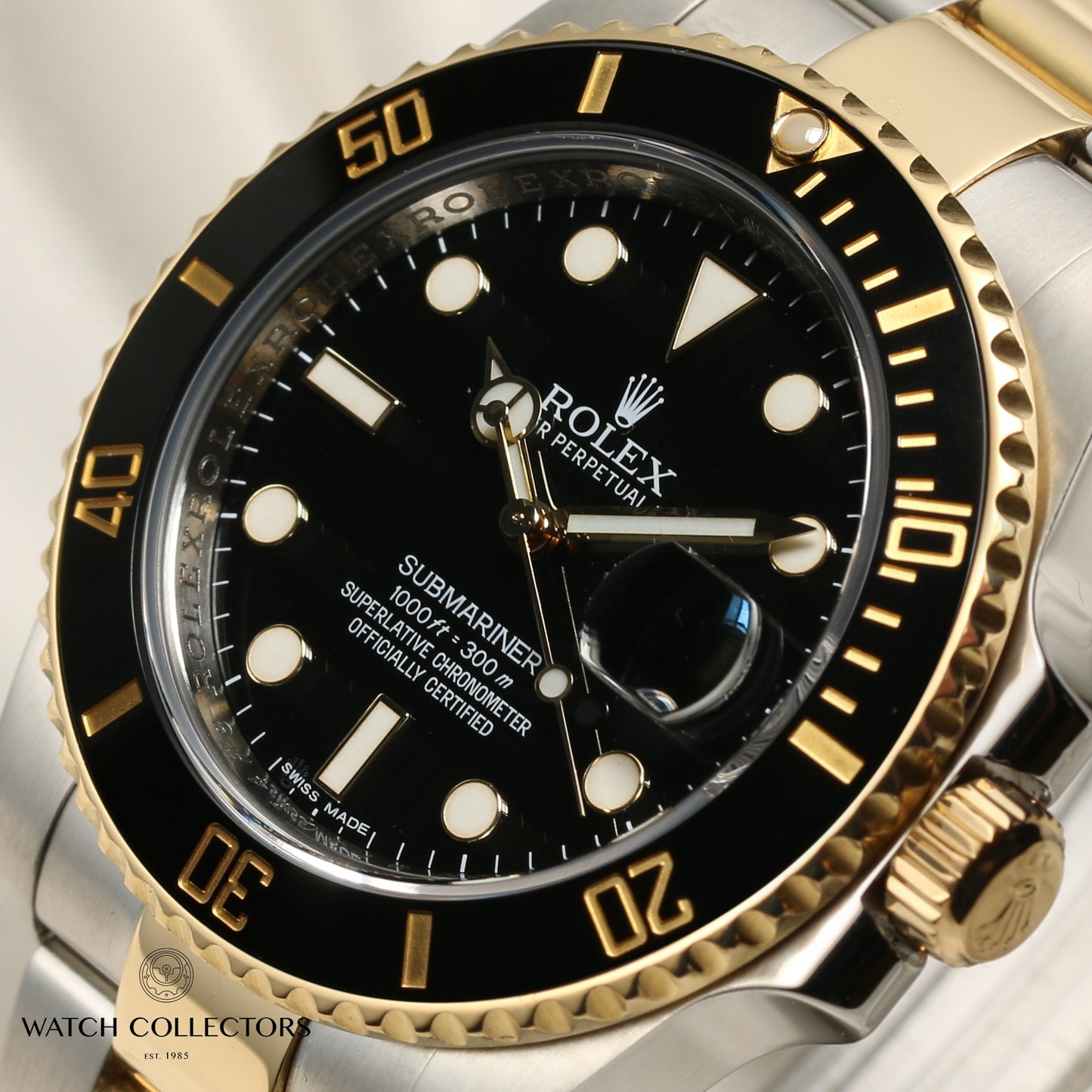 Rolex Submariner 116613LN Stainless Steel & 18k Yellow Gold