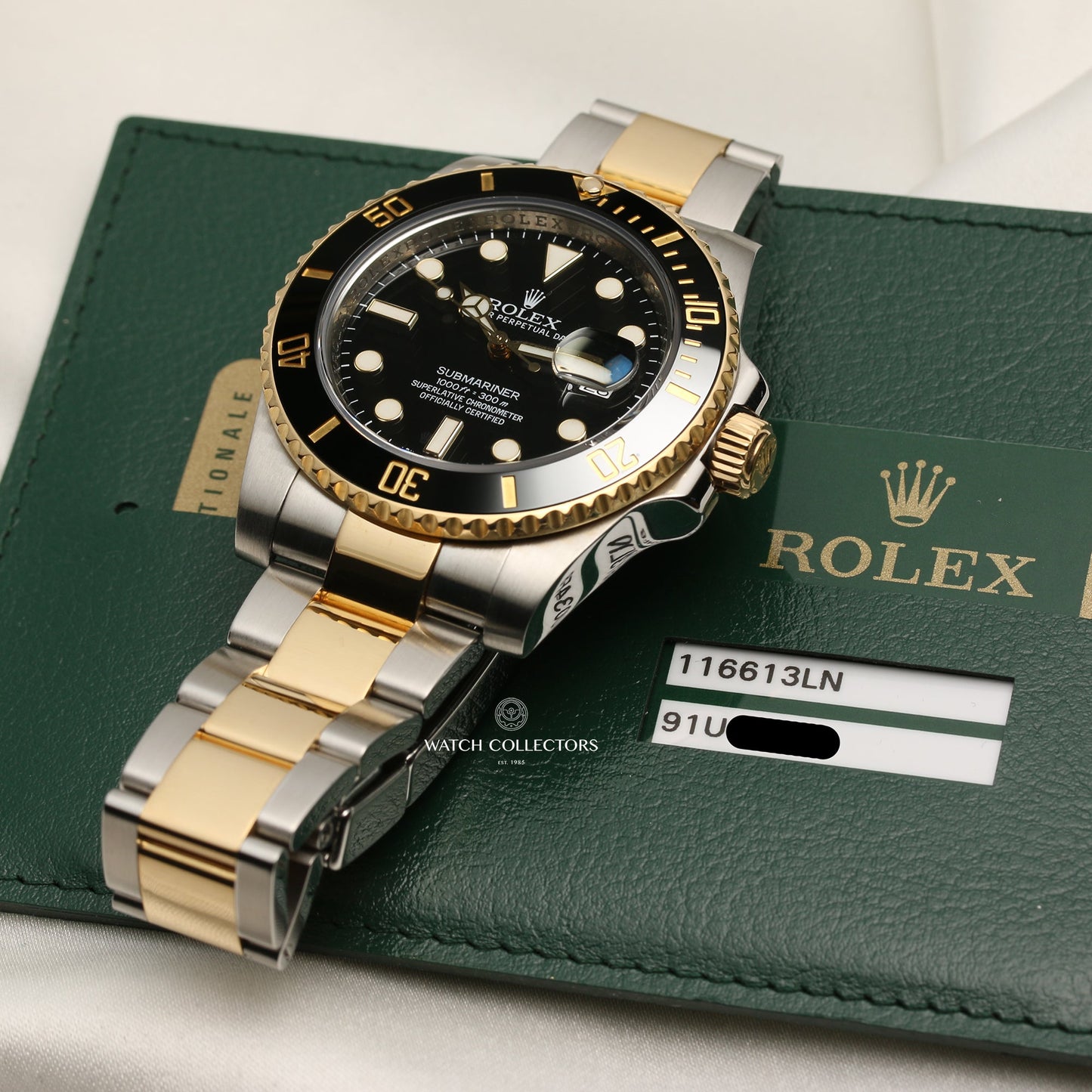 Rolex Submariner 116613LN Stainless Steel & 18k Yellow Gold