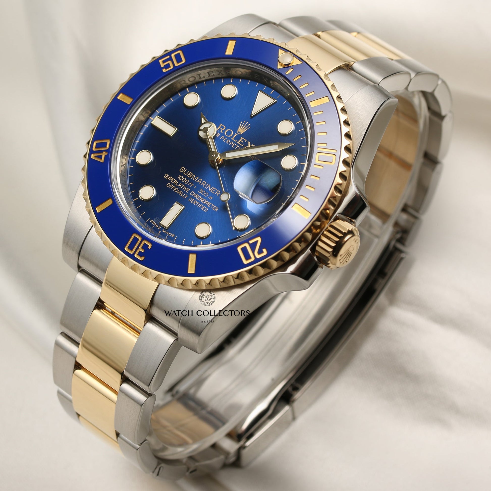 Rolex Submariner 116613LB Stainless Steel & 18K Yellow Gold