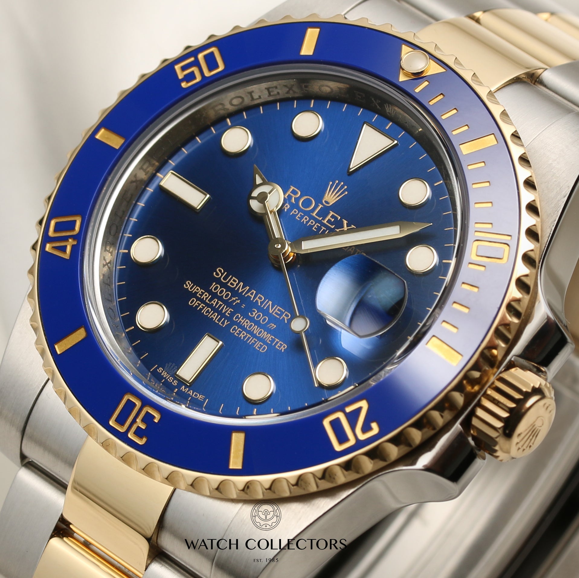 Rolex Submariner 116613LB Stainless Steel & 18K Yellow Gold