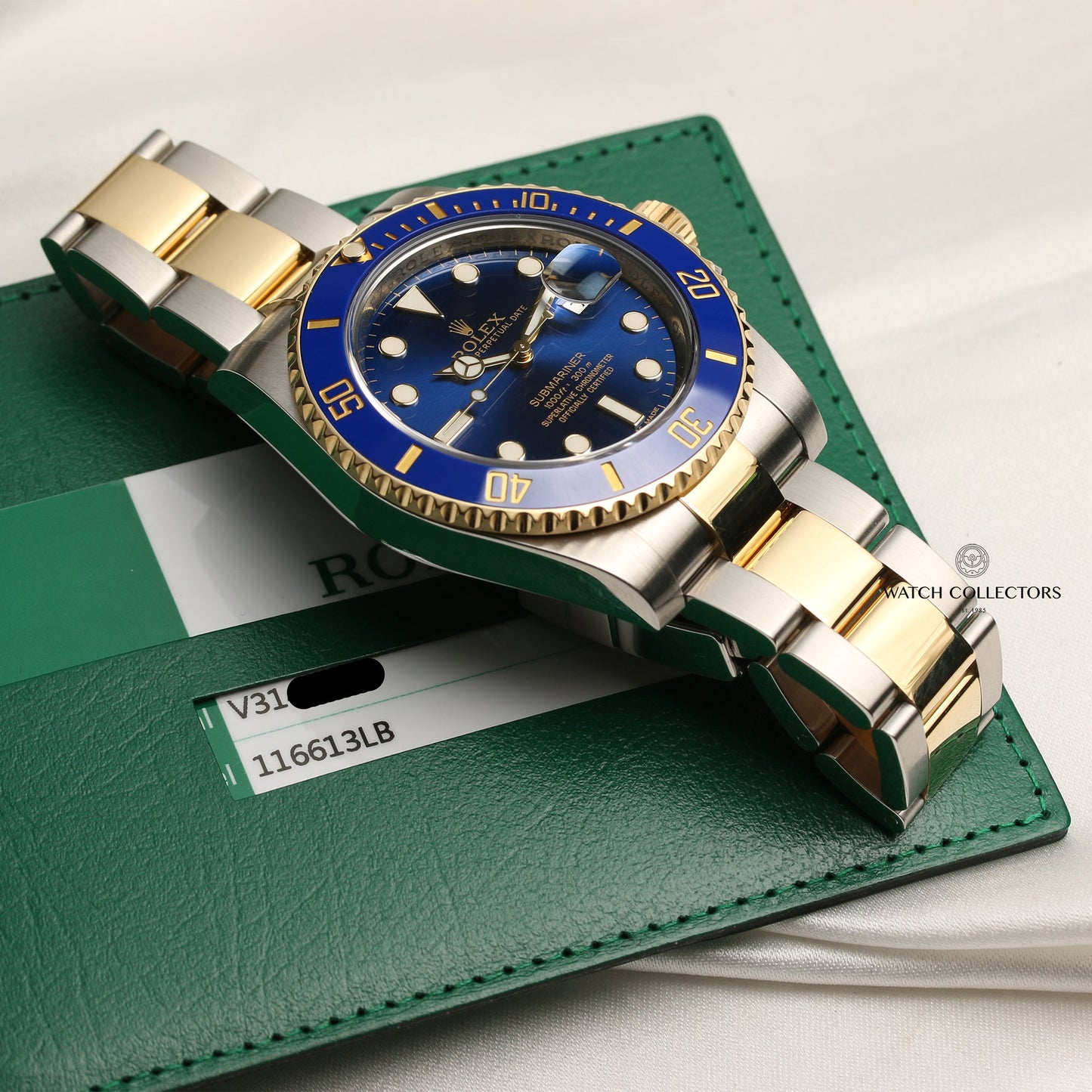 Rolex Submariner 116613LB Stainless Steel & 18K Yellow Gold