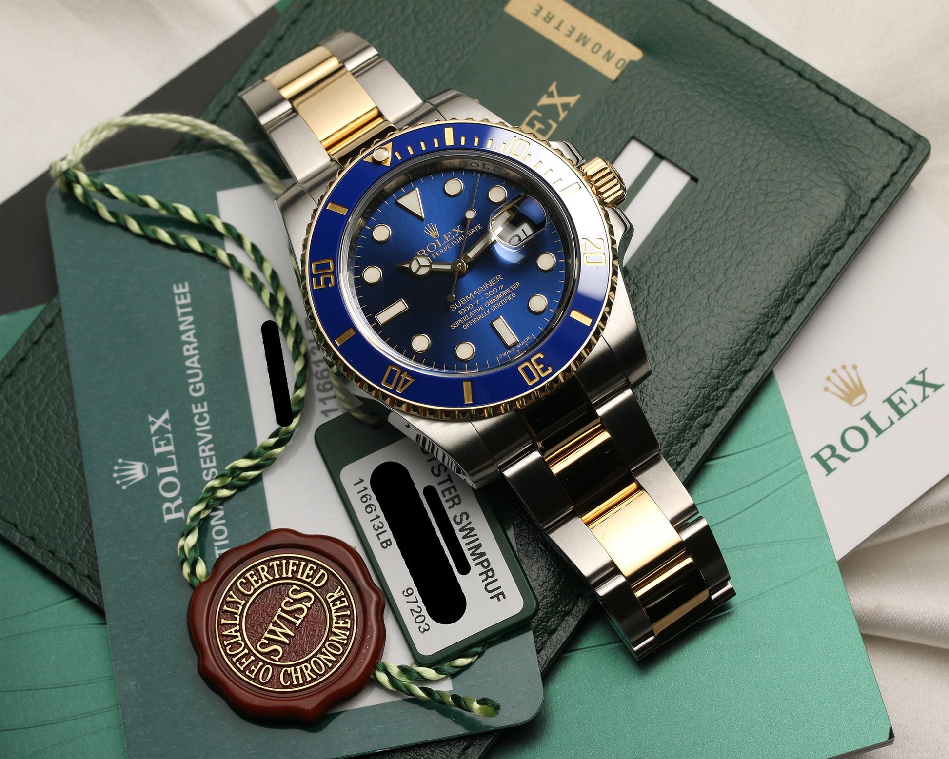 Rolex Submariner 116613LB Stainless Steel & 18K Yellow Gold