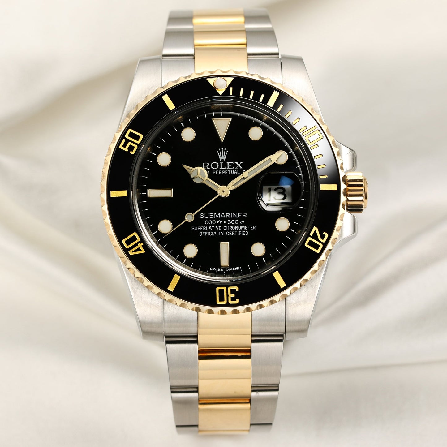 Rolex Submariner 116613LN Stainless Steel & 18k Yellow Gold