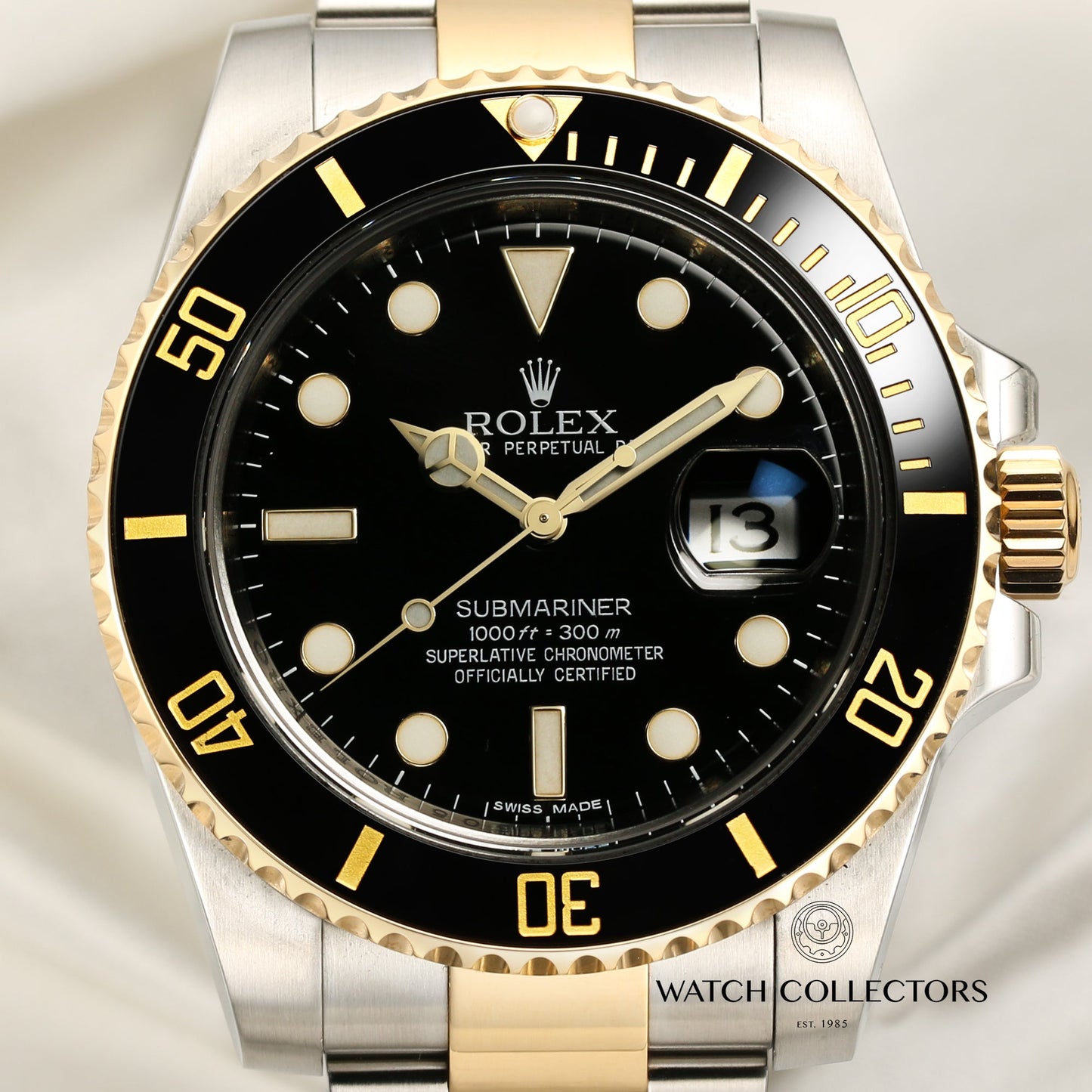 Rolex Submariner 116613LN Stainless Steel & 18k Yellow Gold