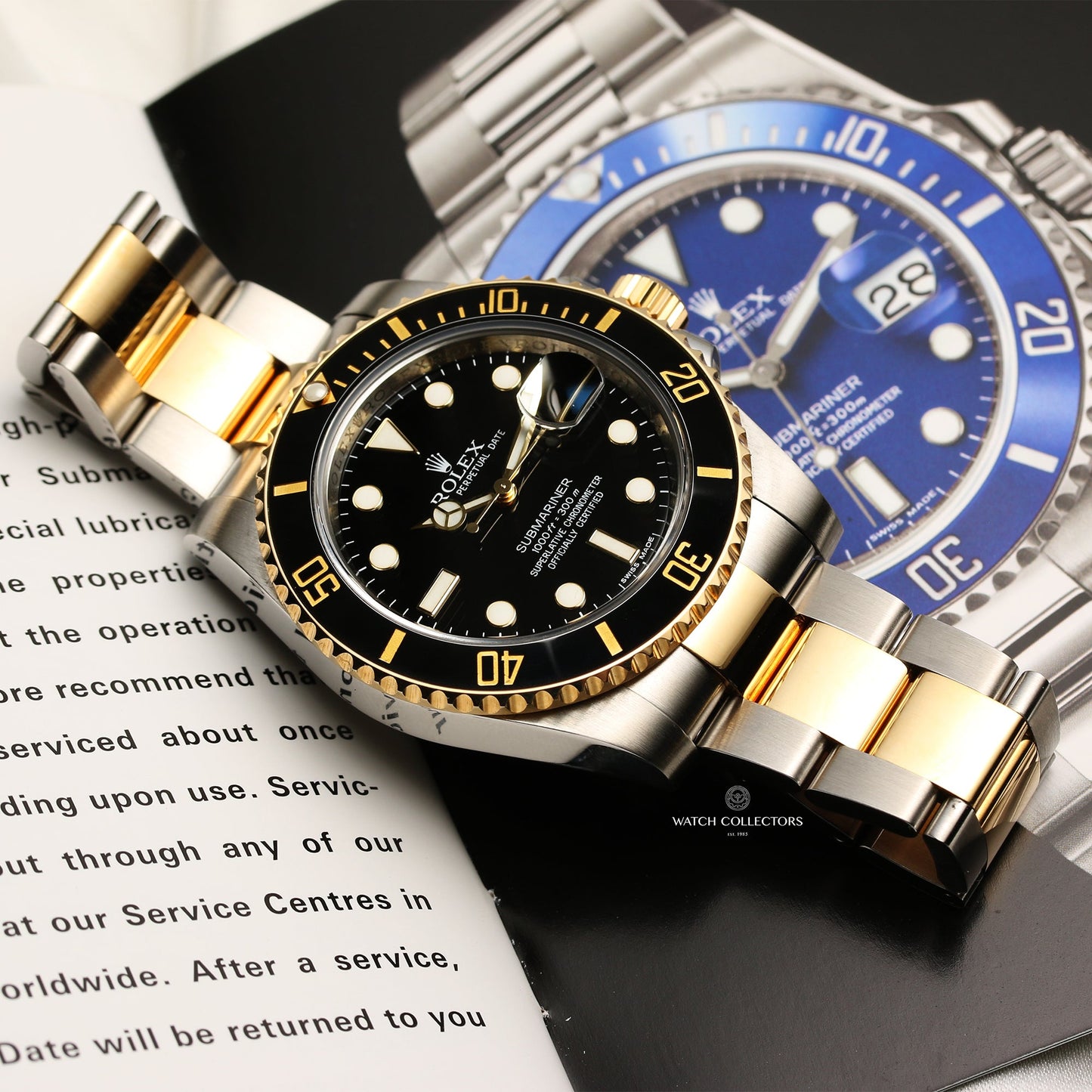 Rolex Submariner 116613LN Stainless Steel & 18k Yellow Gold