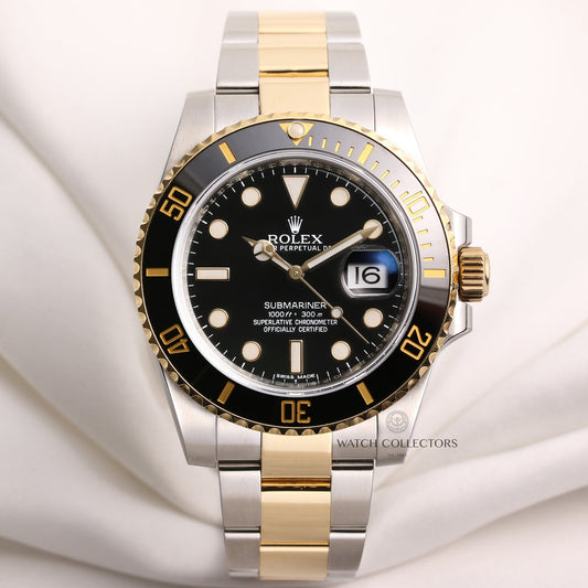 Rolex Submariner 116613LN Stainless Steel & 18K Yellow Gold