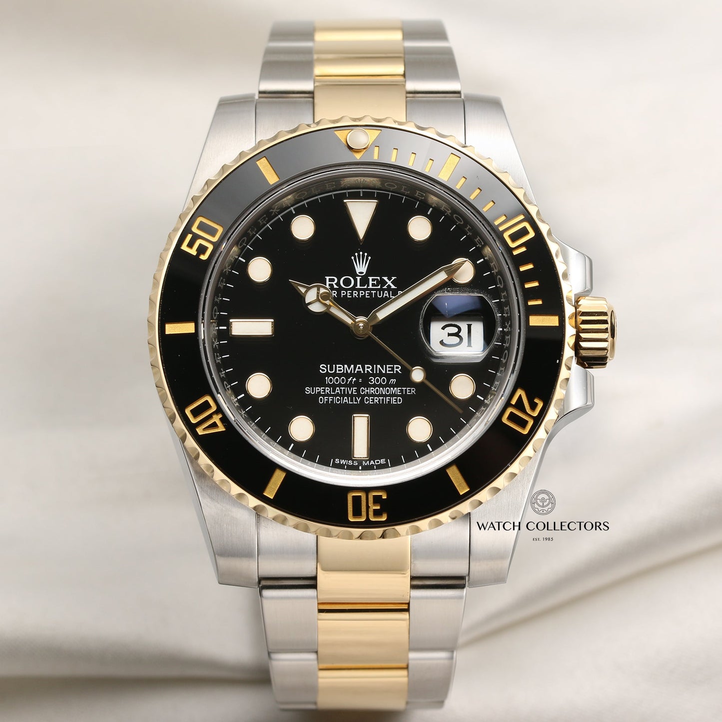 Rolex Submariner 116613LN Stainless Steel & 18k Yellow Gold