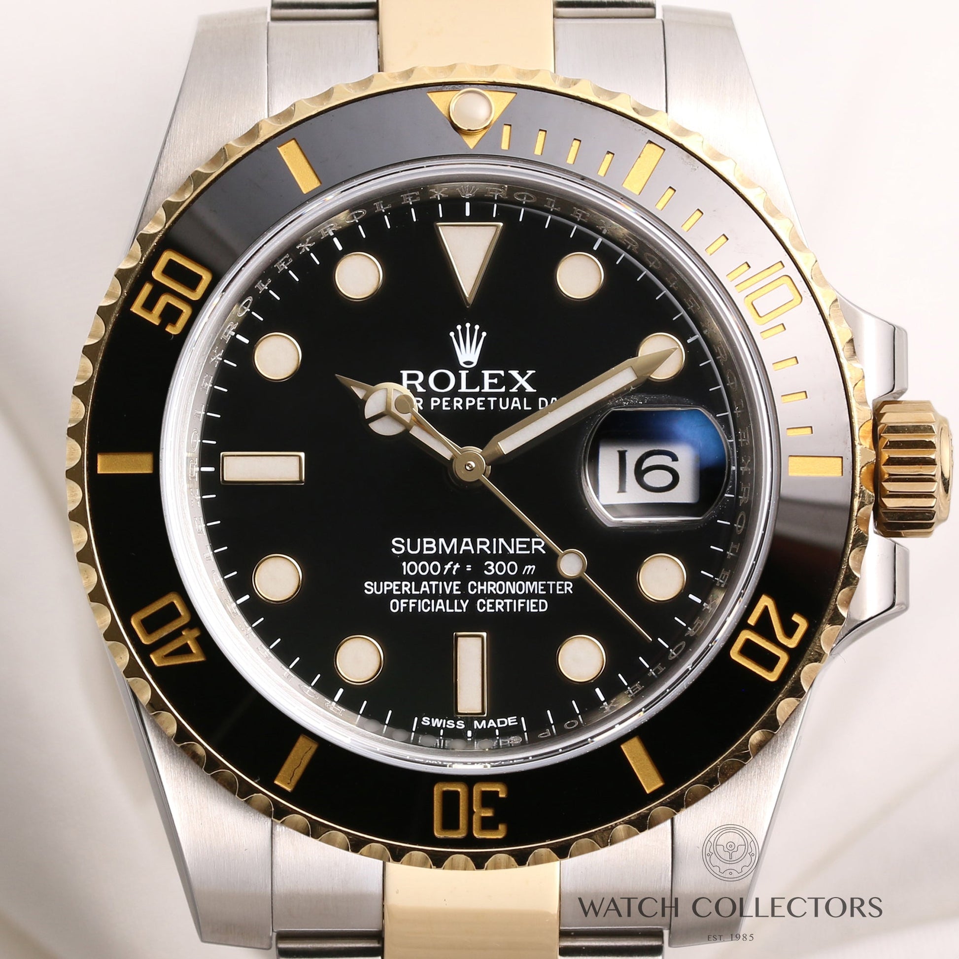 Rolex Submariner 116613LN Stainless Steel & 18K Yellow Gold