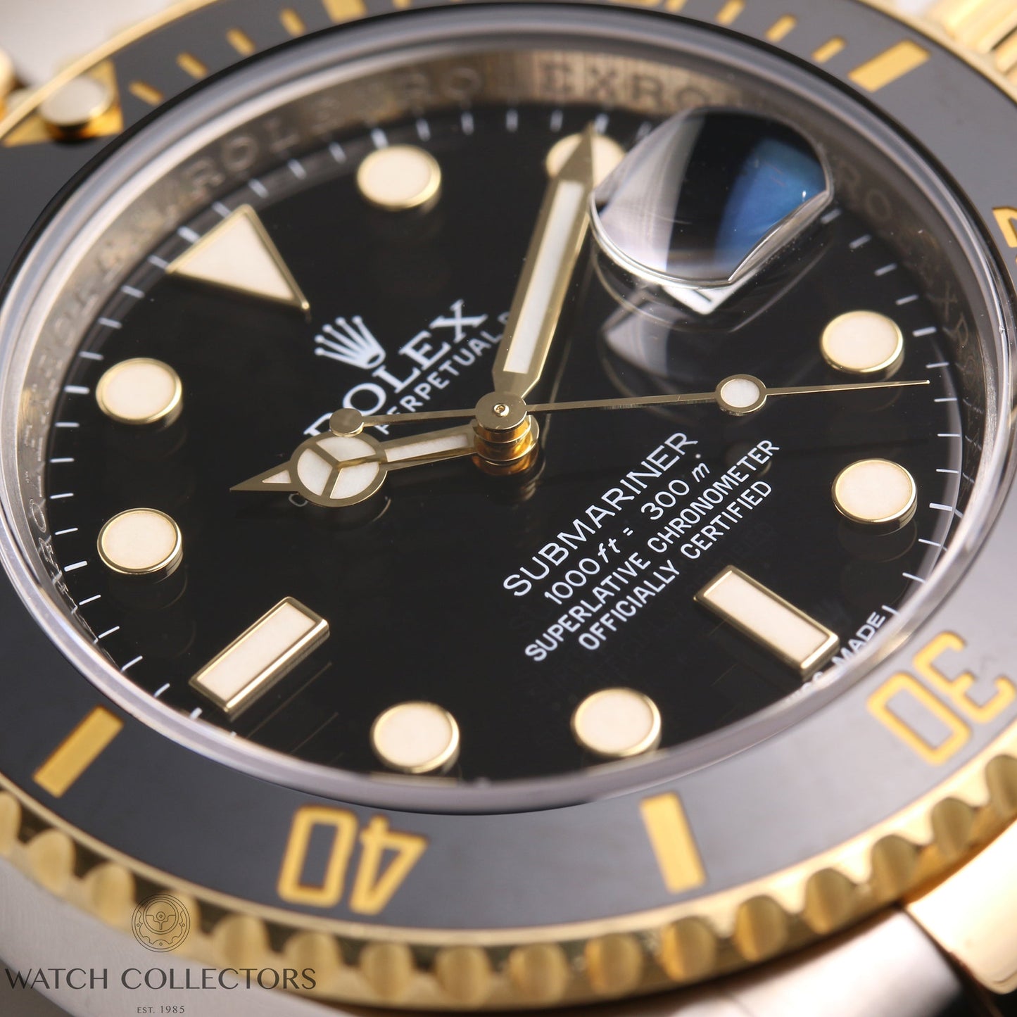 Rolex Submariner 116613LN Stainless Steel & 18K Yellow Gold