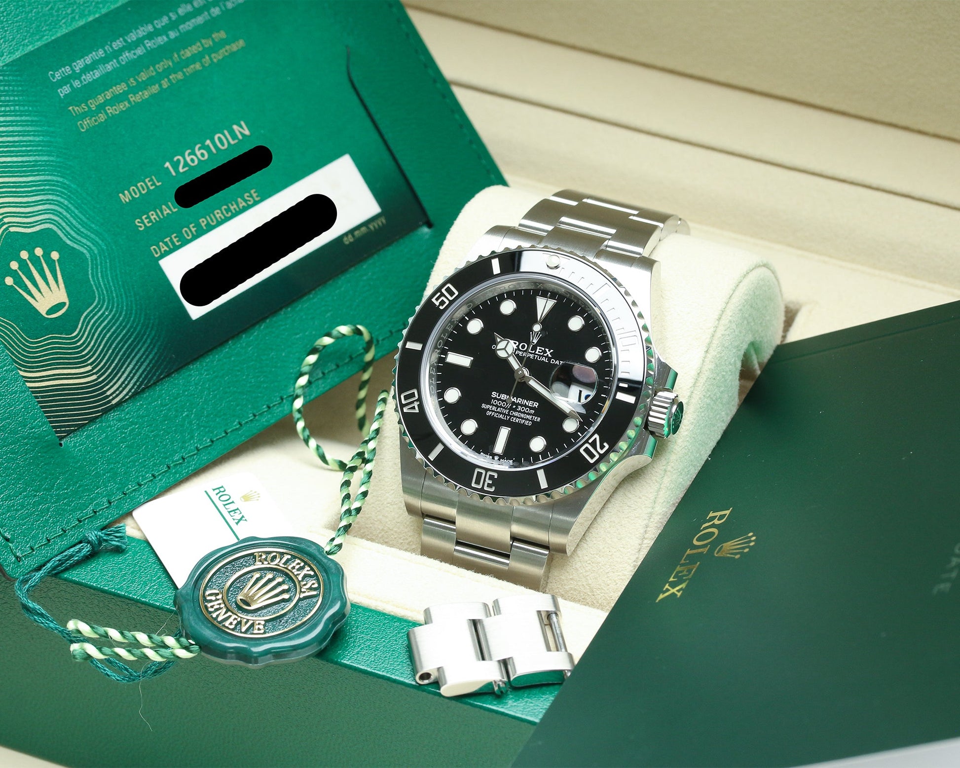 Unworn Rolex Submariner 41MM | REF. 126610LN | Stainless Steel | 2021