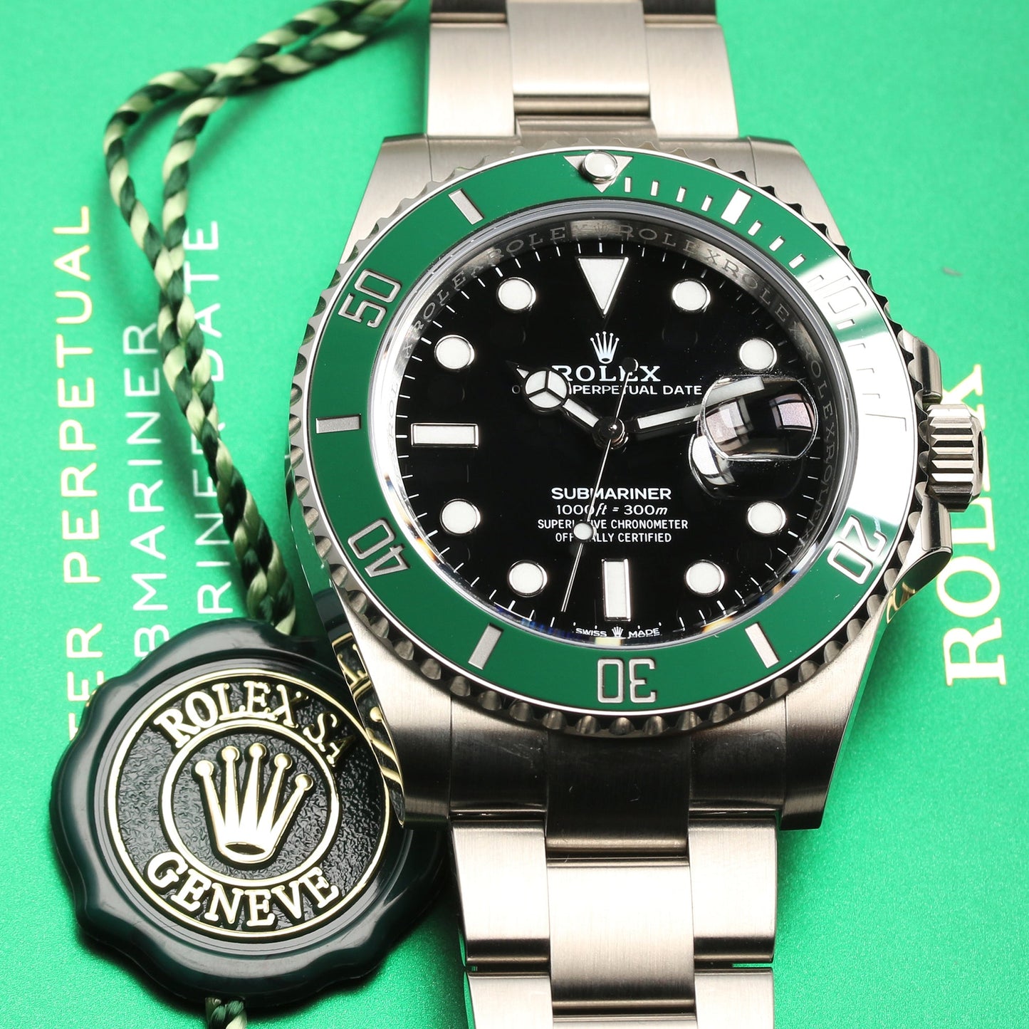 Unworn Rolex Submariner "Kermit" 126610LV Stainless Steel 2020