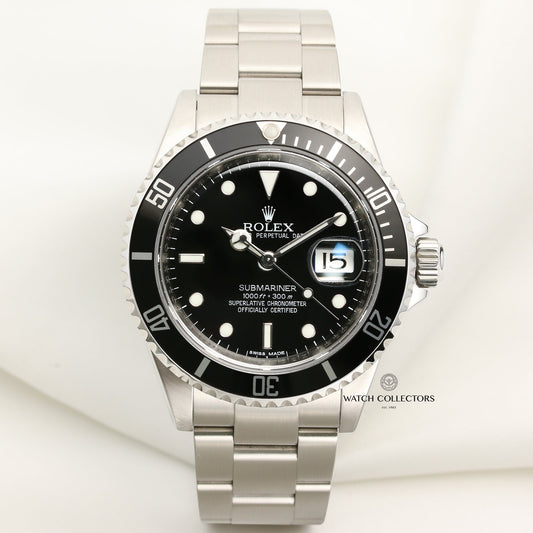 Rolex Submariner Date Pre-Ceramic 16610 Steel