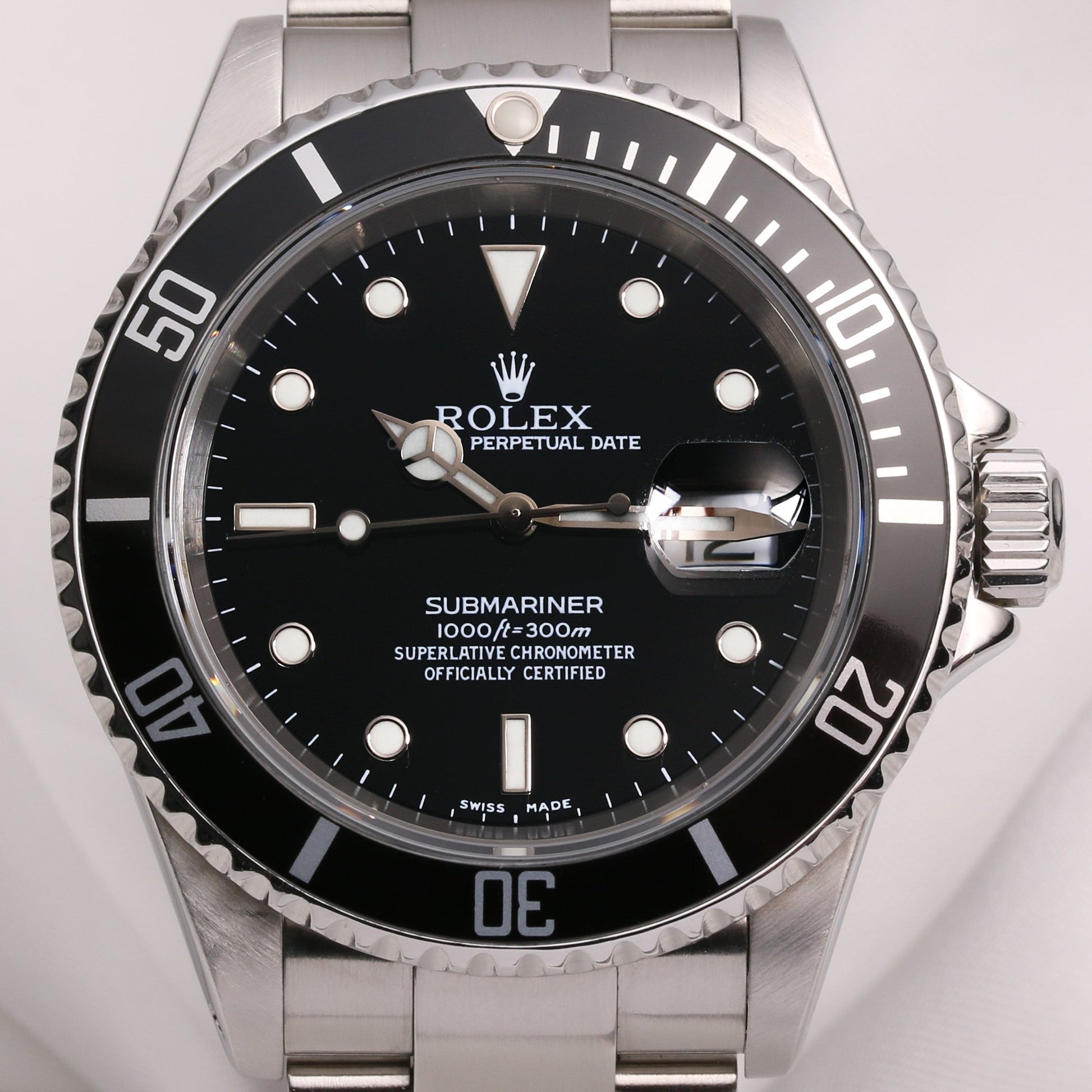 Rolex Submariner Date 16610 Stainless Steel