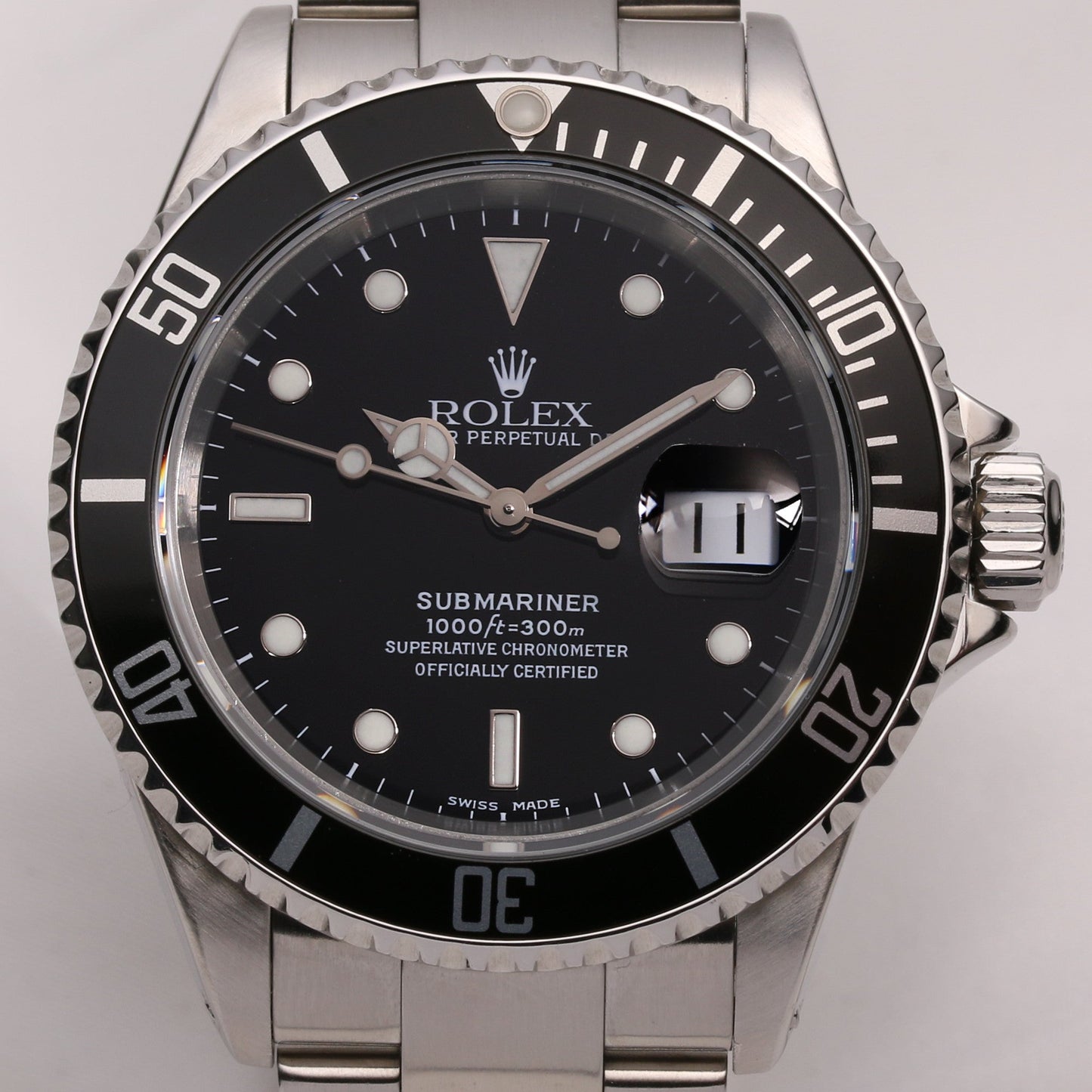 Rolex Submariner Date 16610 Stainless Steel