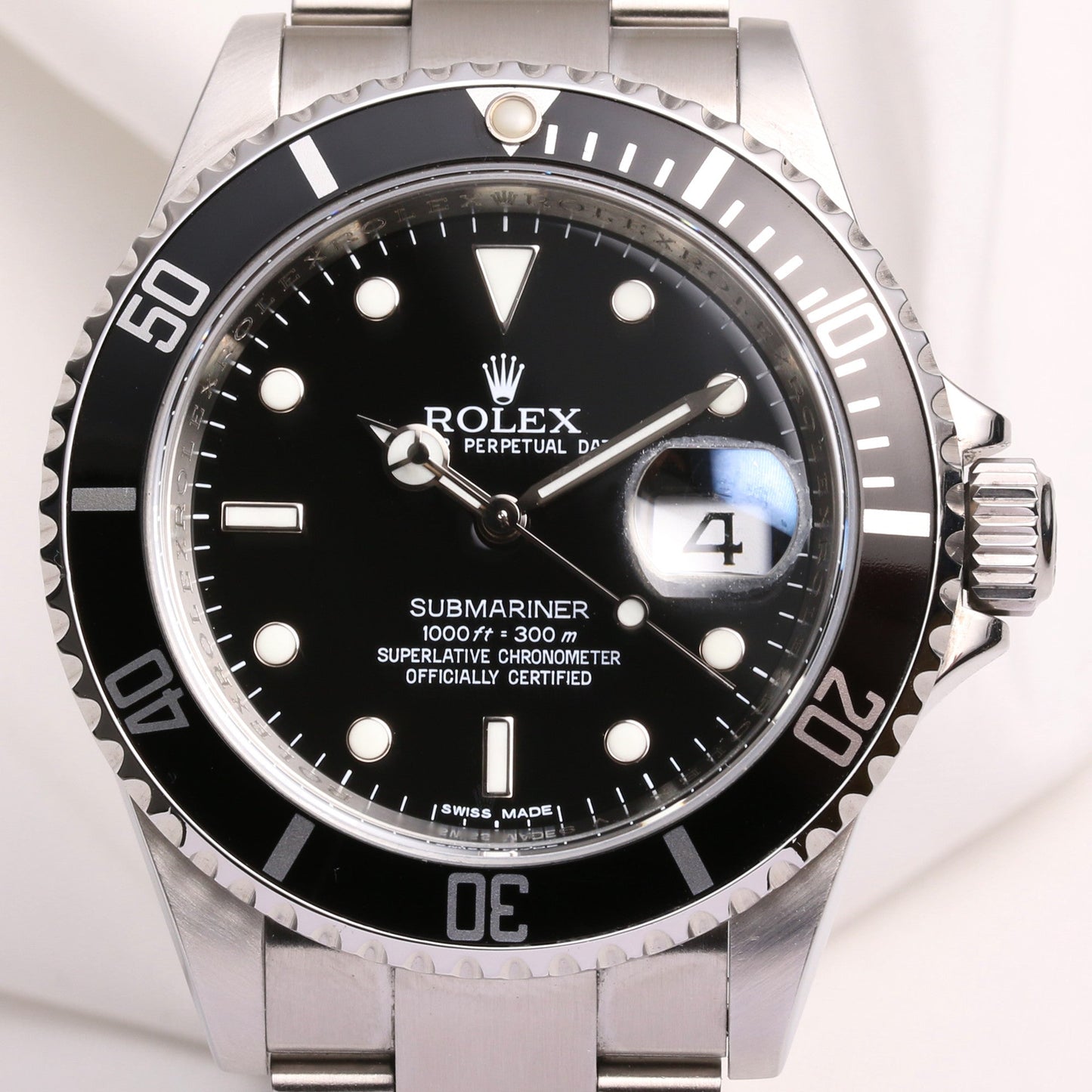 Rolex Submariner Date 16610 Pre-Ceramic Stainless Steel