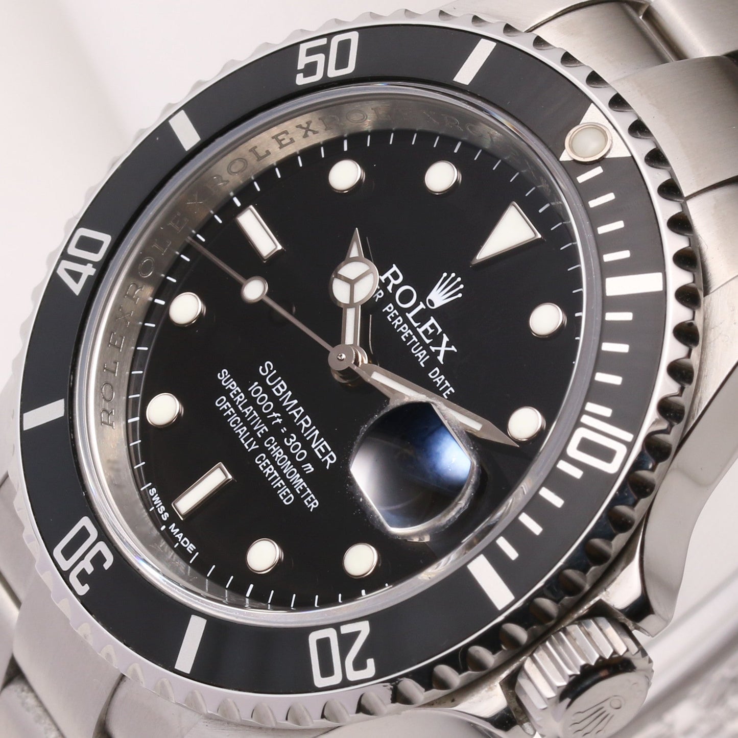 Rolex Submariner Date 16610 Pre-Ceramic Stainless Steel