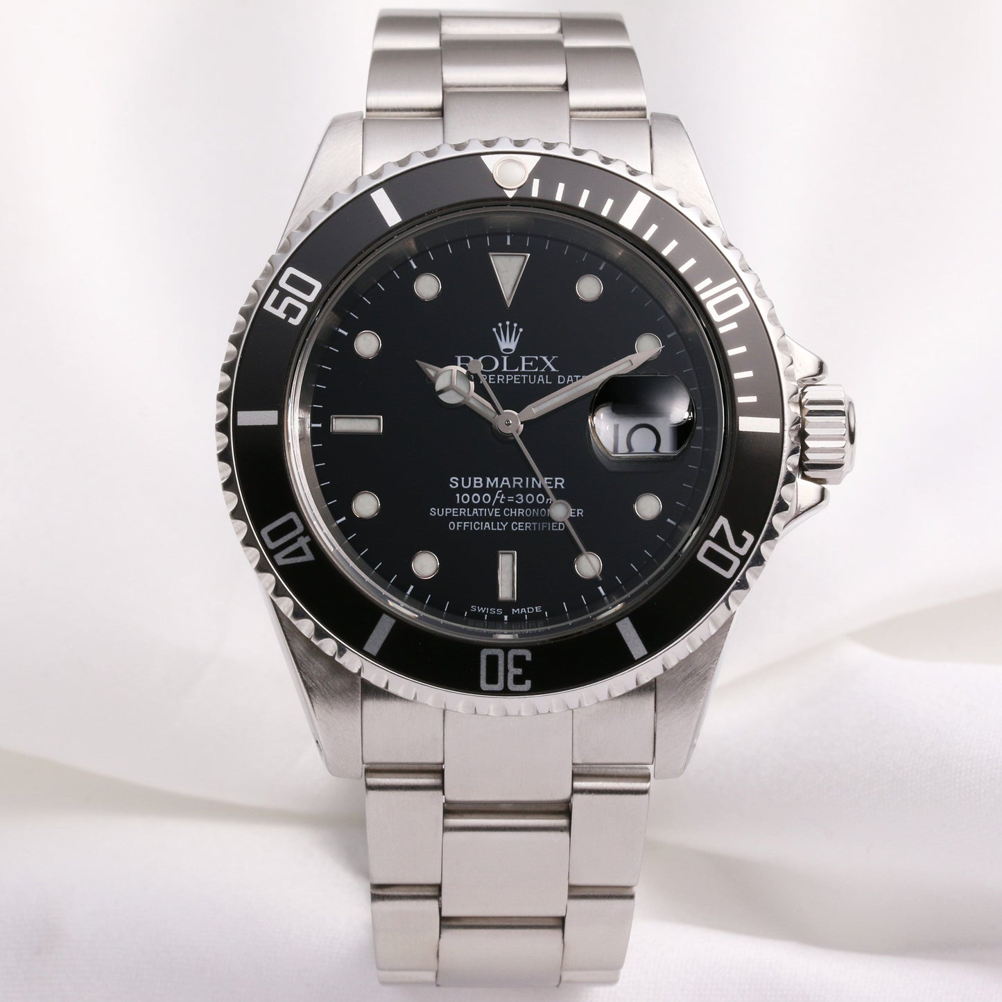 Rolex Submariner Date 16610 Pre-ceramic 2001