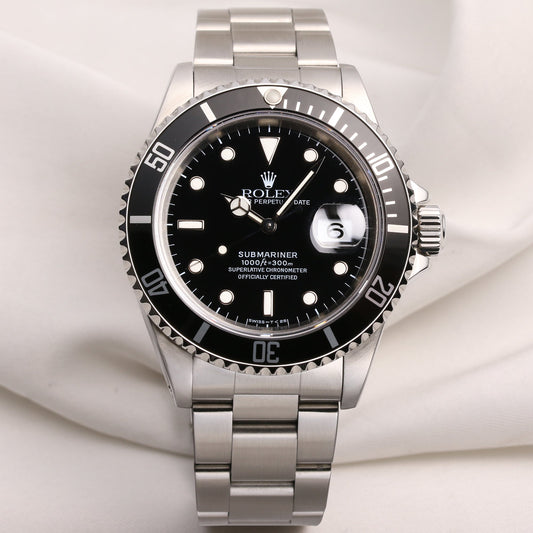 Rolex Submariner Date Pre-Ceramic 16610 Stainless Steel