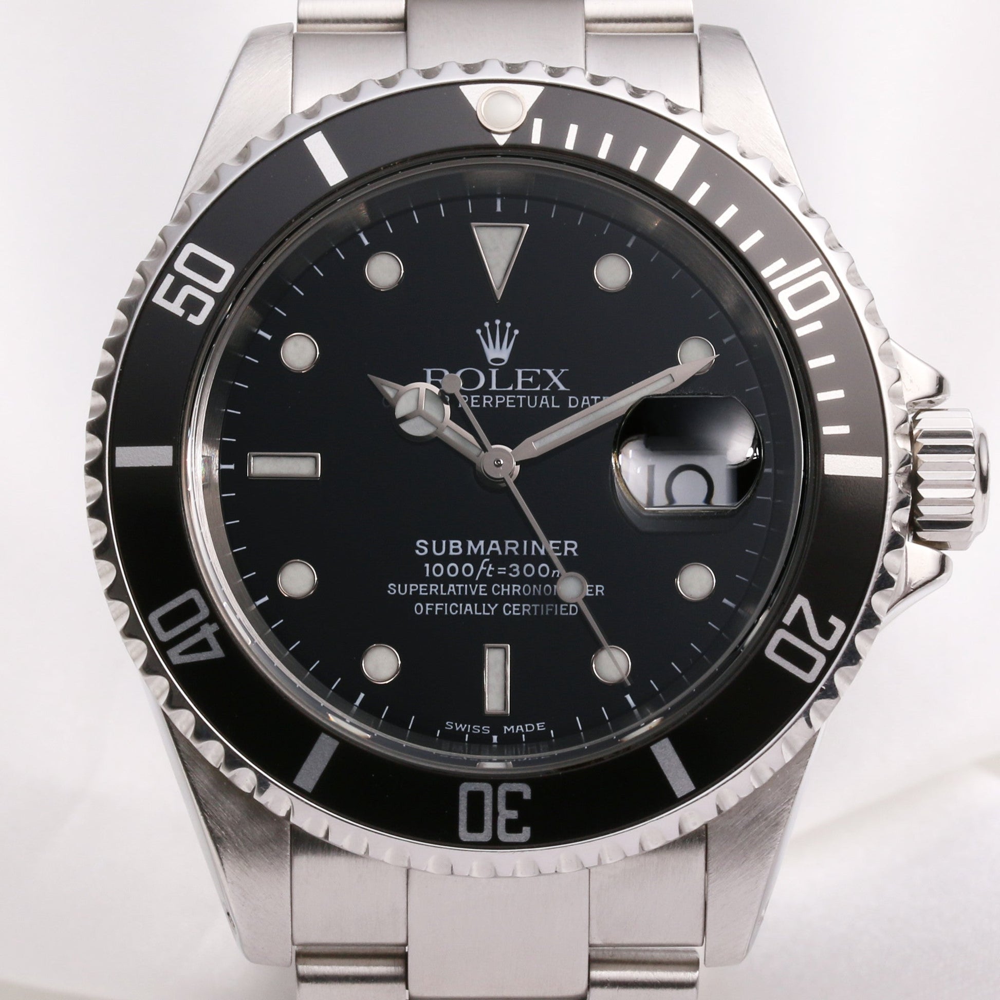 Rolex Submariner Date 16610 Pre-ceramic 2001