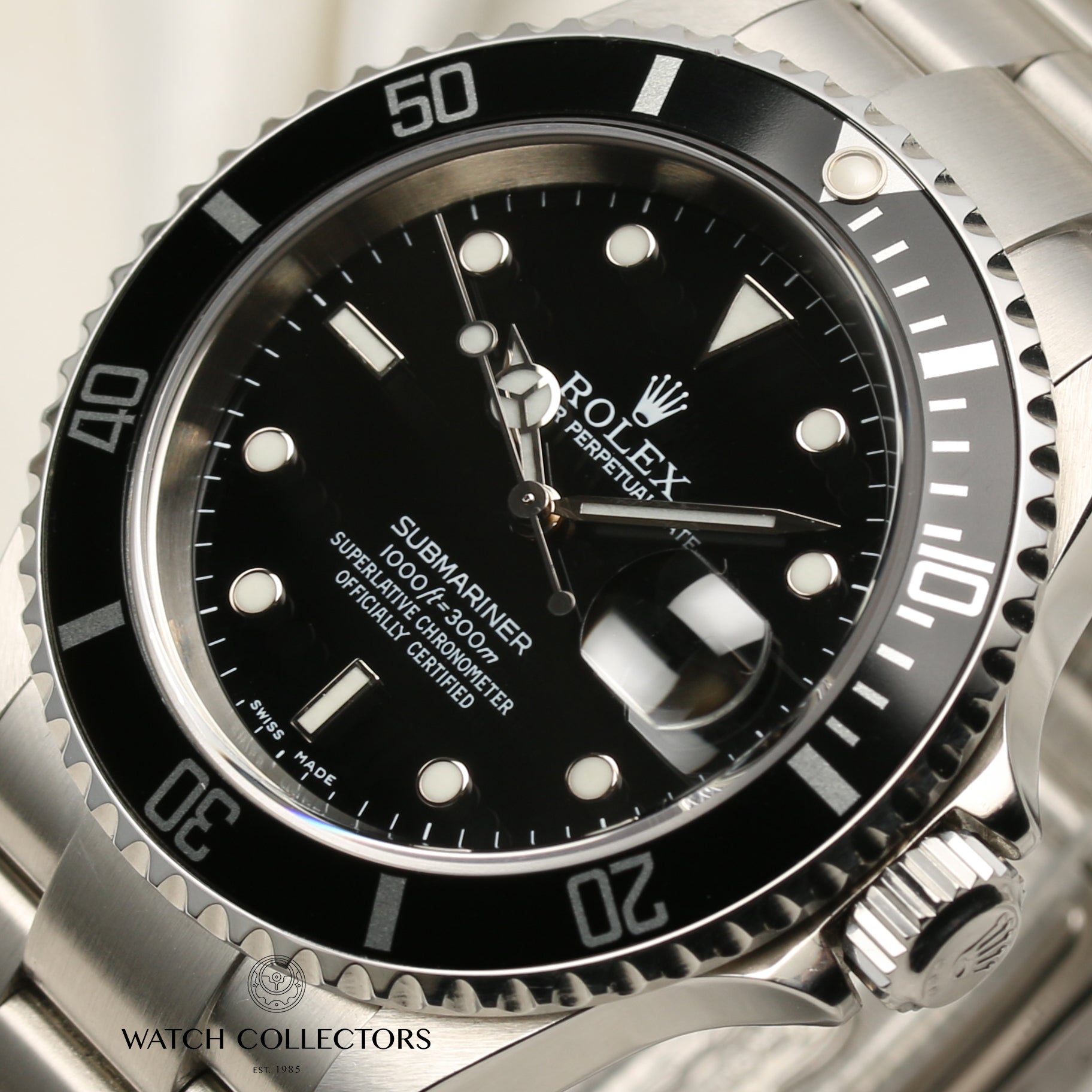 Rolex Submariner Pre-Ceramic 16610 Stainless Steel