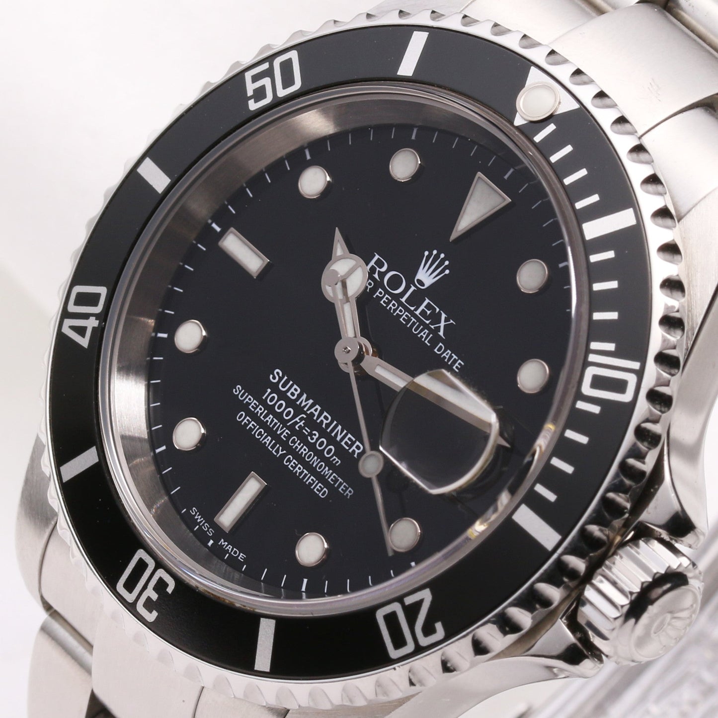 Rolex Submariner Date 16610 Pre-ceramic 2001