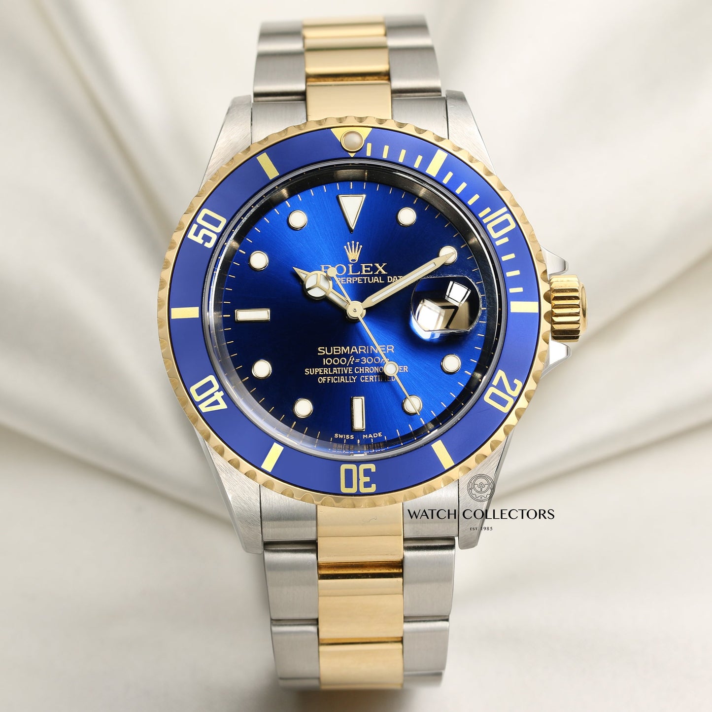 Rolex Submariner Pre-Ceramic 16613 Stainless Steel & 18k Yellow Gold