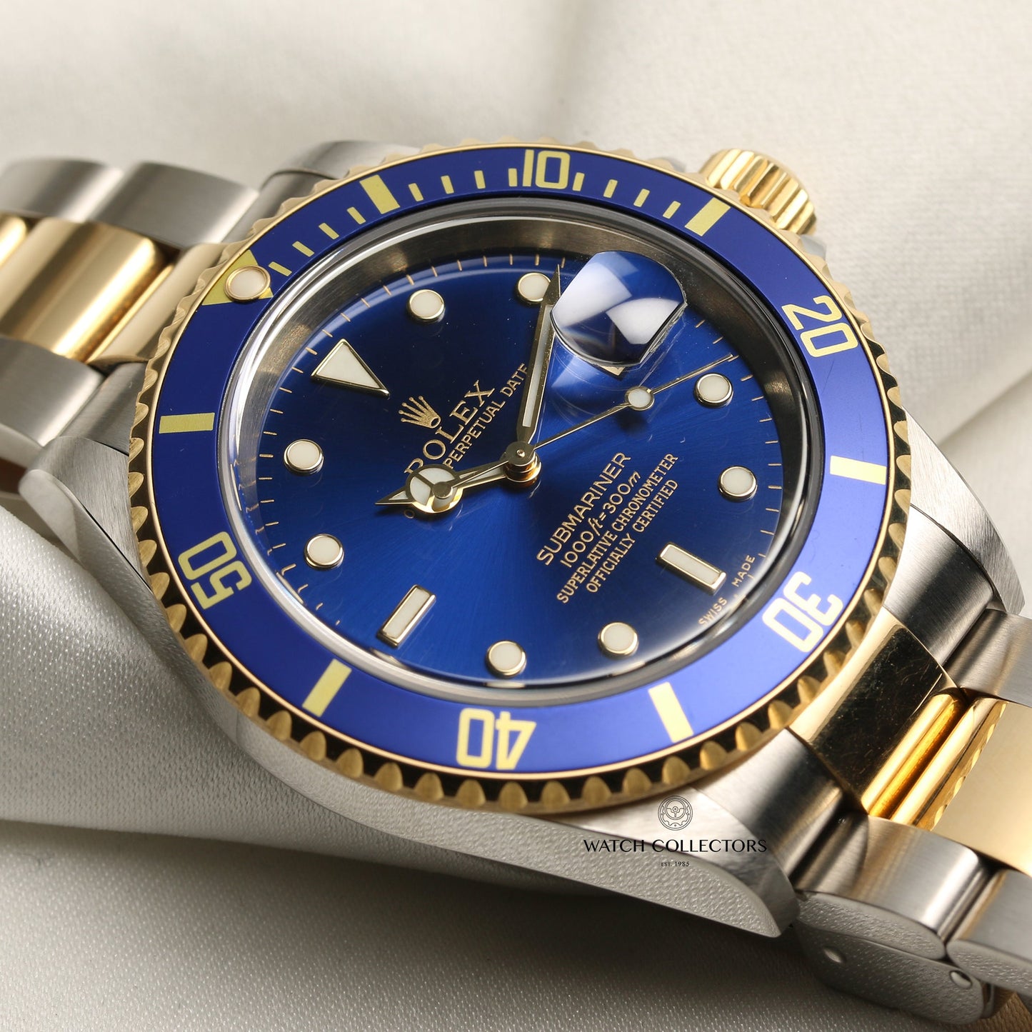 Rolex Submariner Pre-Ceramic 16613 Stainless Steel & 18k Yellow Gold