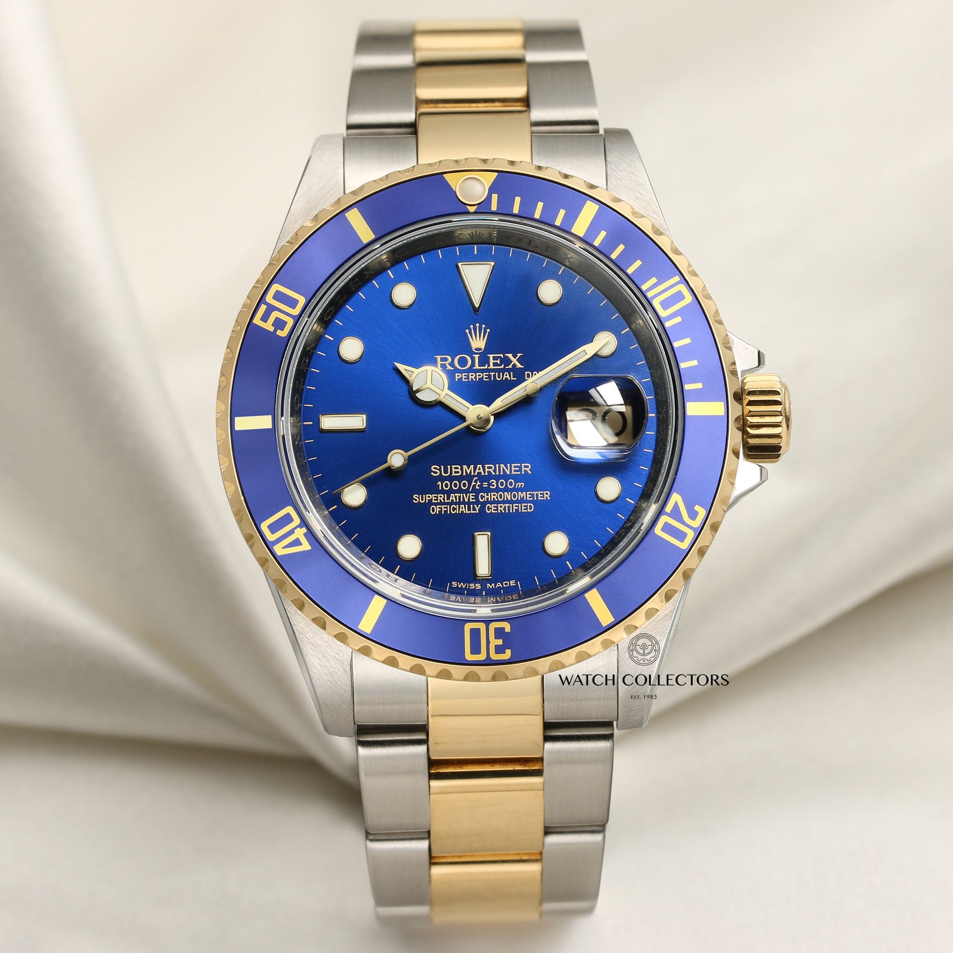 Rolex Submariner 16613 Stainless Steel & 18k Yellow Gold