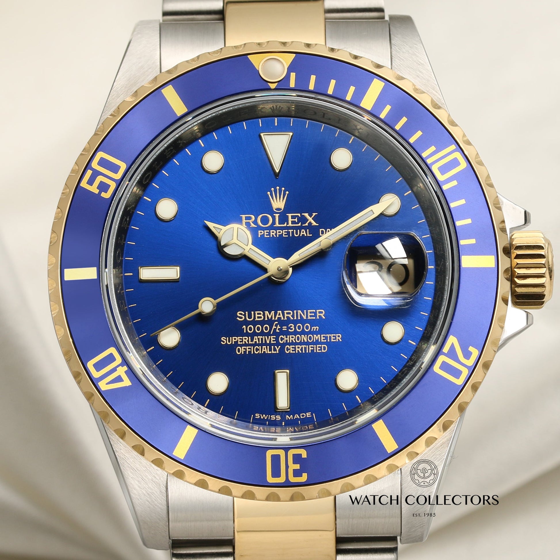 Rolex Submariner 16613 Stainless Steel & 18k Yellow Gold