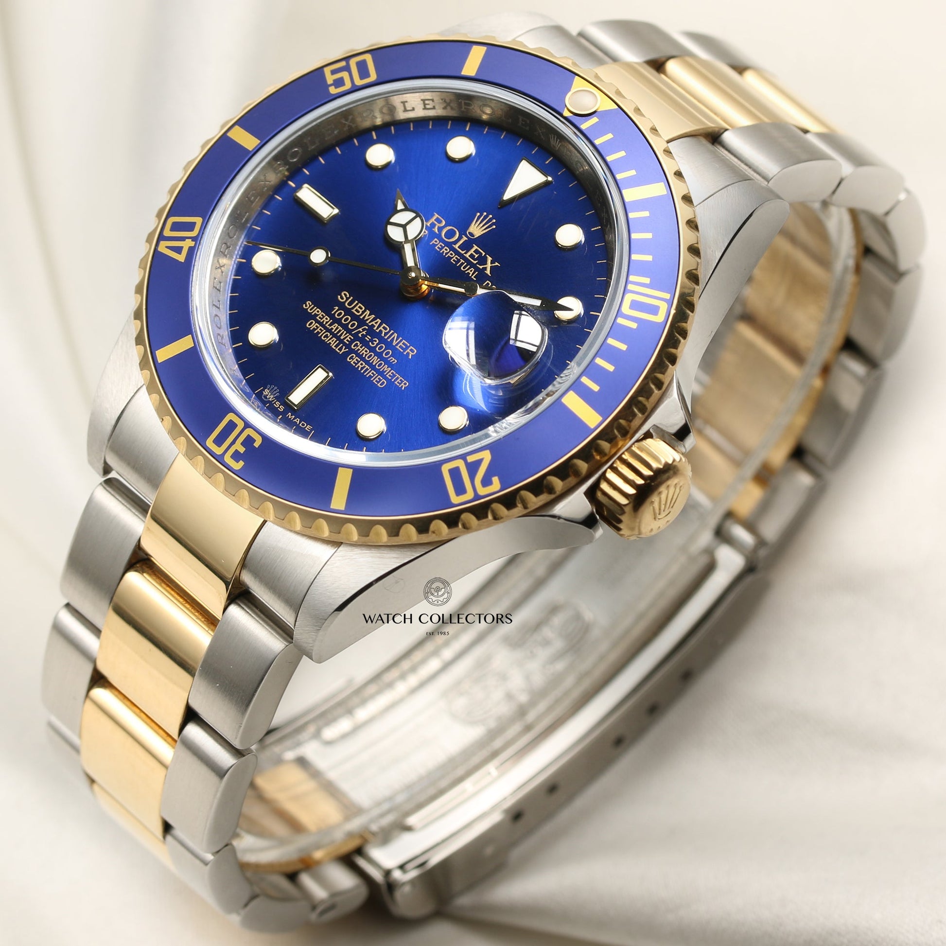 Rolex Submariner 16613 Stainless Steel & 18k Yellow Gold