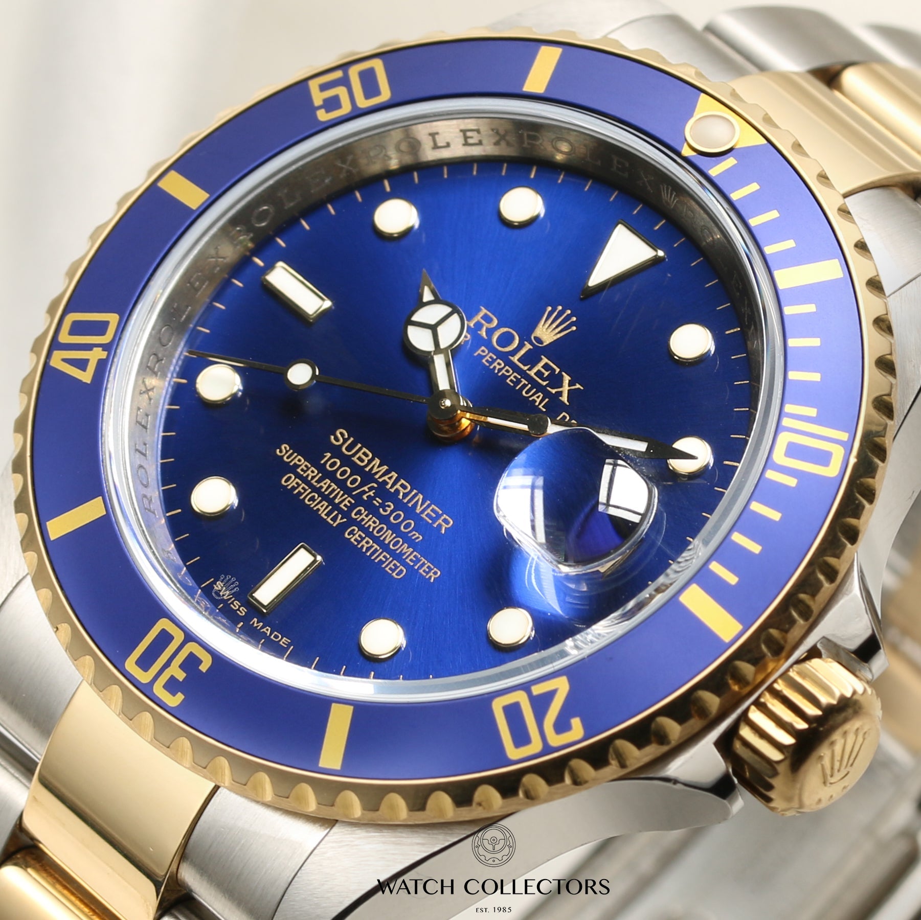 Rolex Submariner 16613 Stainless Steel & 18k Yellow Gold