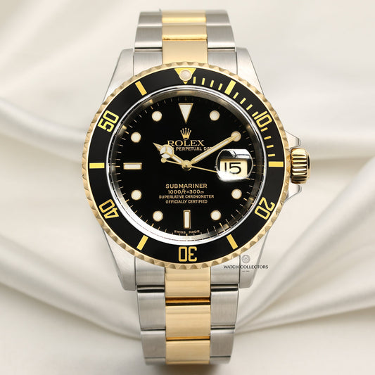 Rolex Submariner 16613 Stainless Steel & 18k Yellow Gold