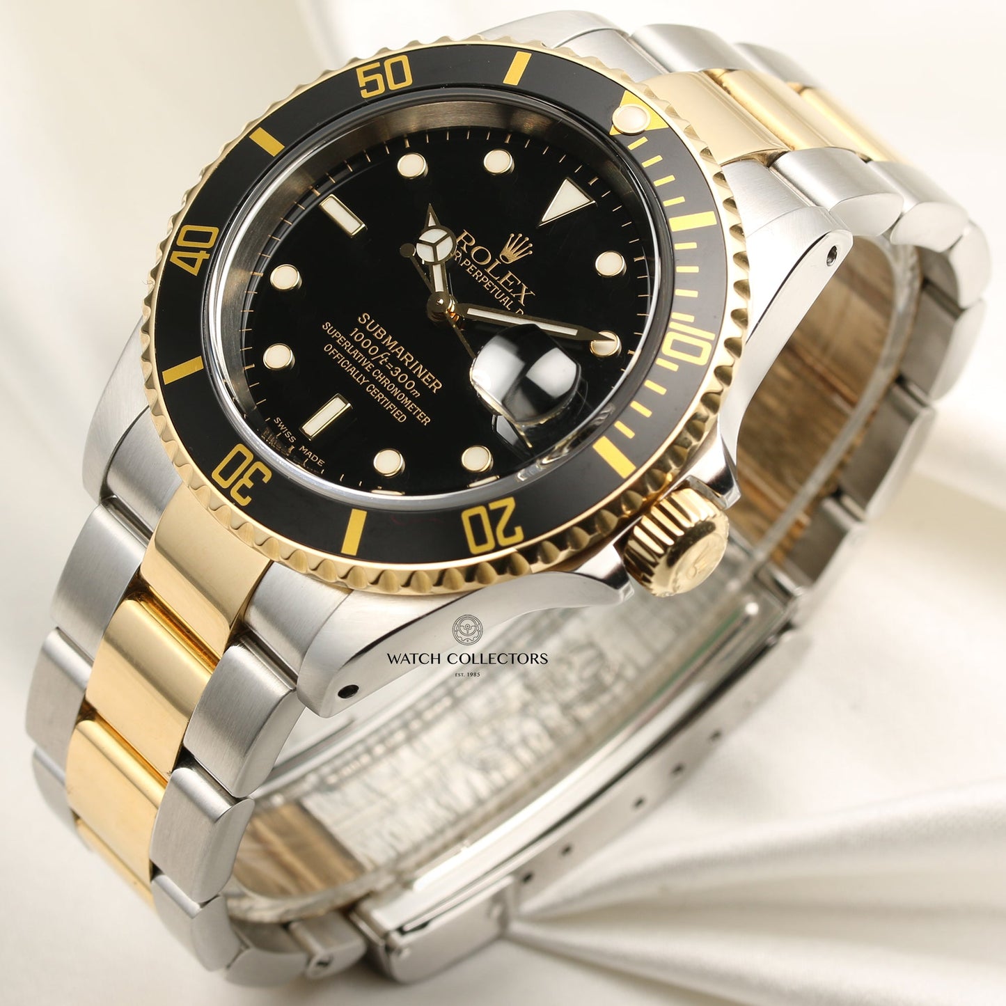 Rolex Submariner 16613 Stainless Steel & 18k Yellow Gold