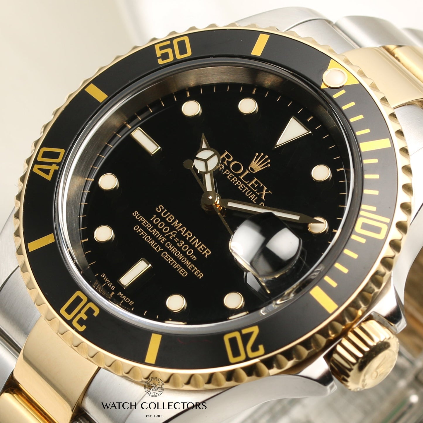 Rolex Submariner 16613 Stainless Steel & 18k Yellow Gold