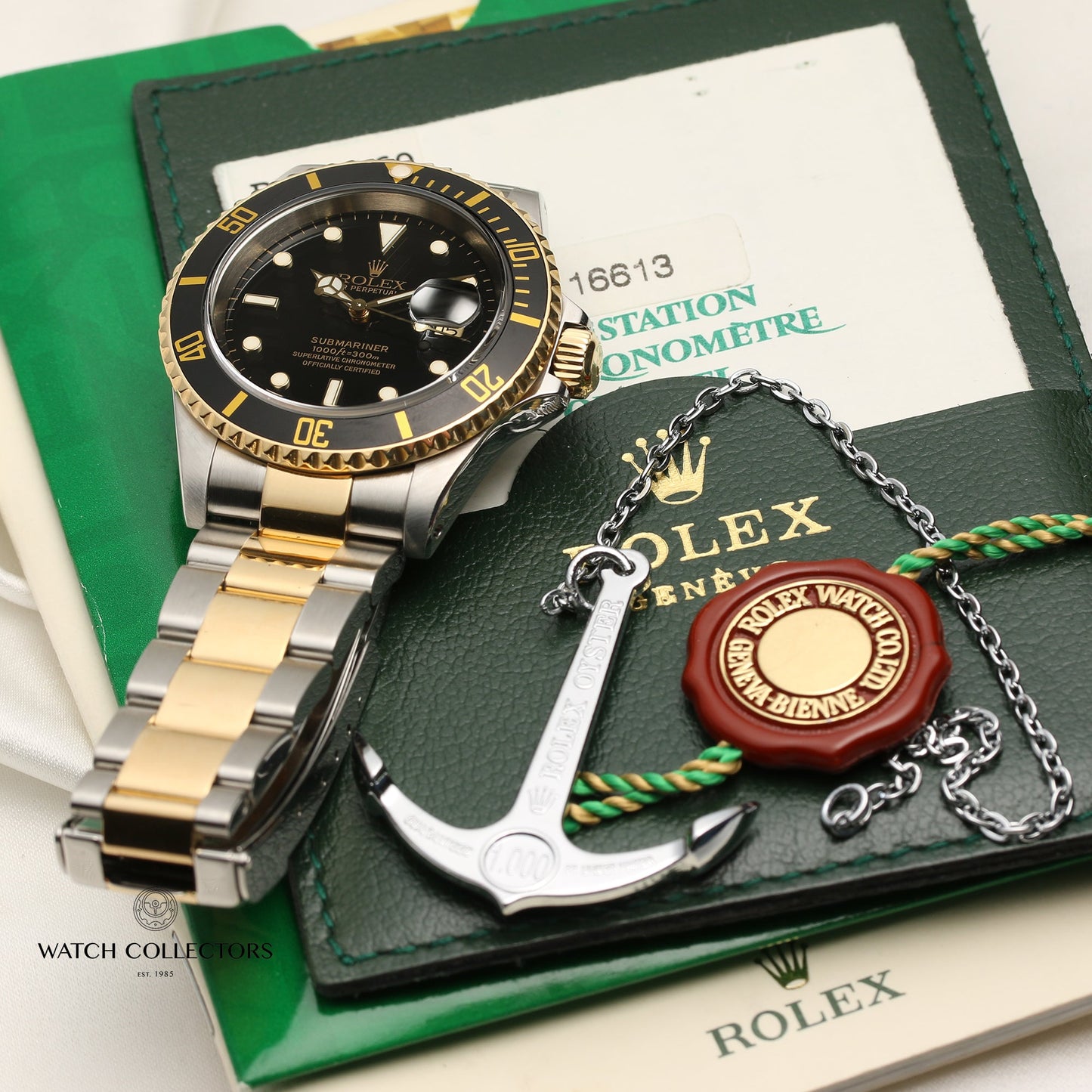 Rolex Submariner 16613 Stainless Steel & 18k Yellow Gold