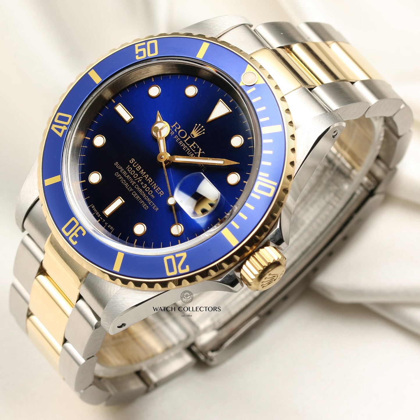 Rolex Submariner 16613 Stainless Steel & 18k Yellow Gold