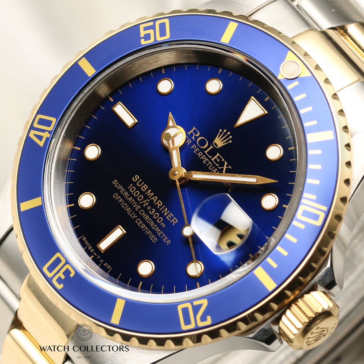 Rolex Submariner 16613 Stainless Steel & 18k Yellow Gold