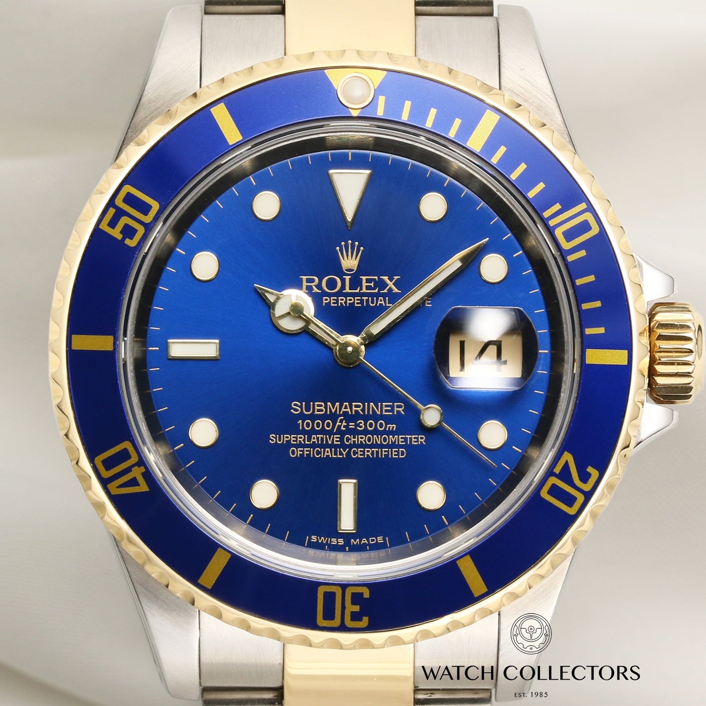 Rolex Submariner Pre-Ceramic 16613 Steel & Gold