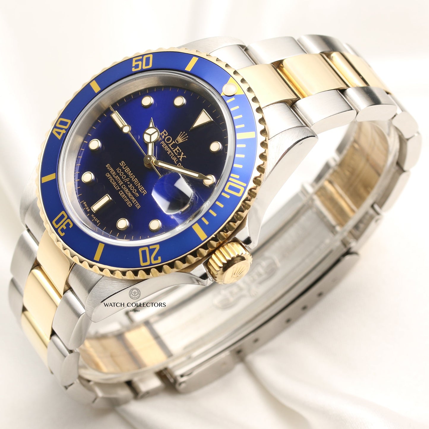 Rolex Submariner Pre-Ceramic 16613 Stainless Steel & 18k Yellow Gold