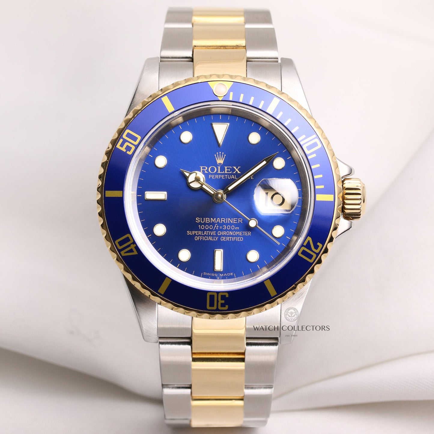 Rolex Submariner Pre-Ceramic 16613 Stainless Steel & 18K Yellow Gold