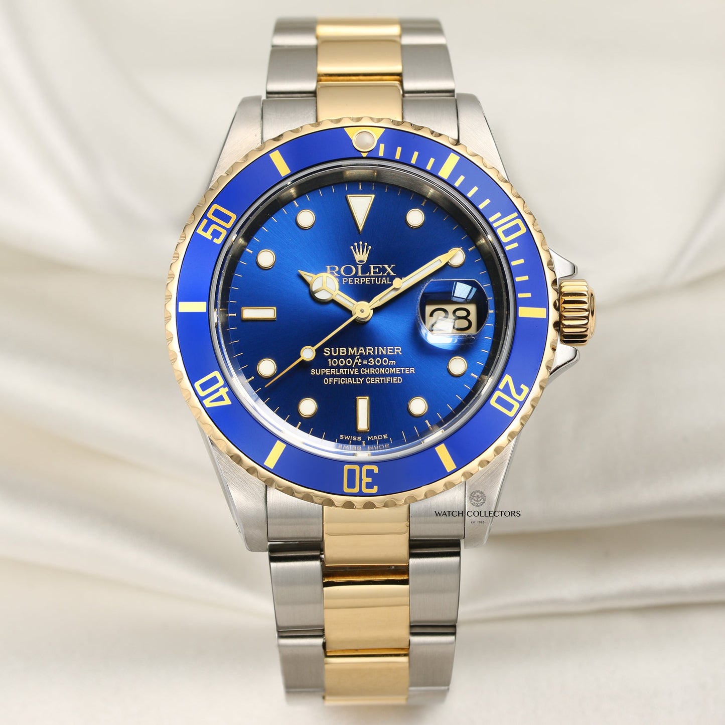 Rolex Submariner 16613 Stainless Steel & 18k Yellow Gold