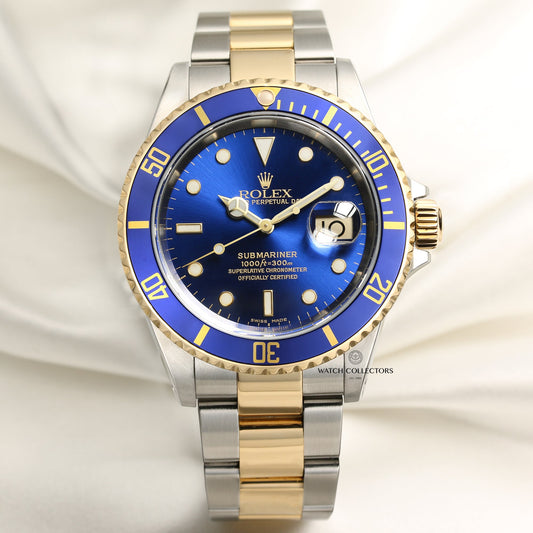 Rolex Submariner Pre-Ceramic 16613 Stainless Steel & 18k Yellow Gold