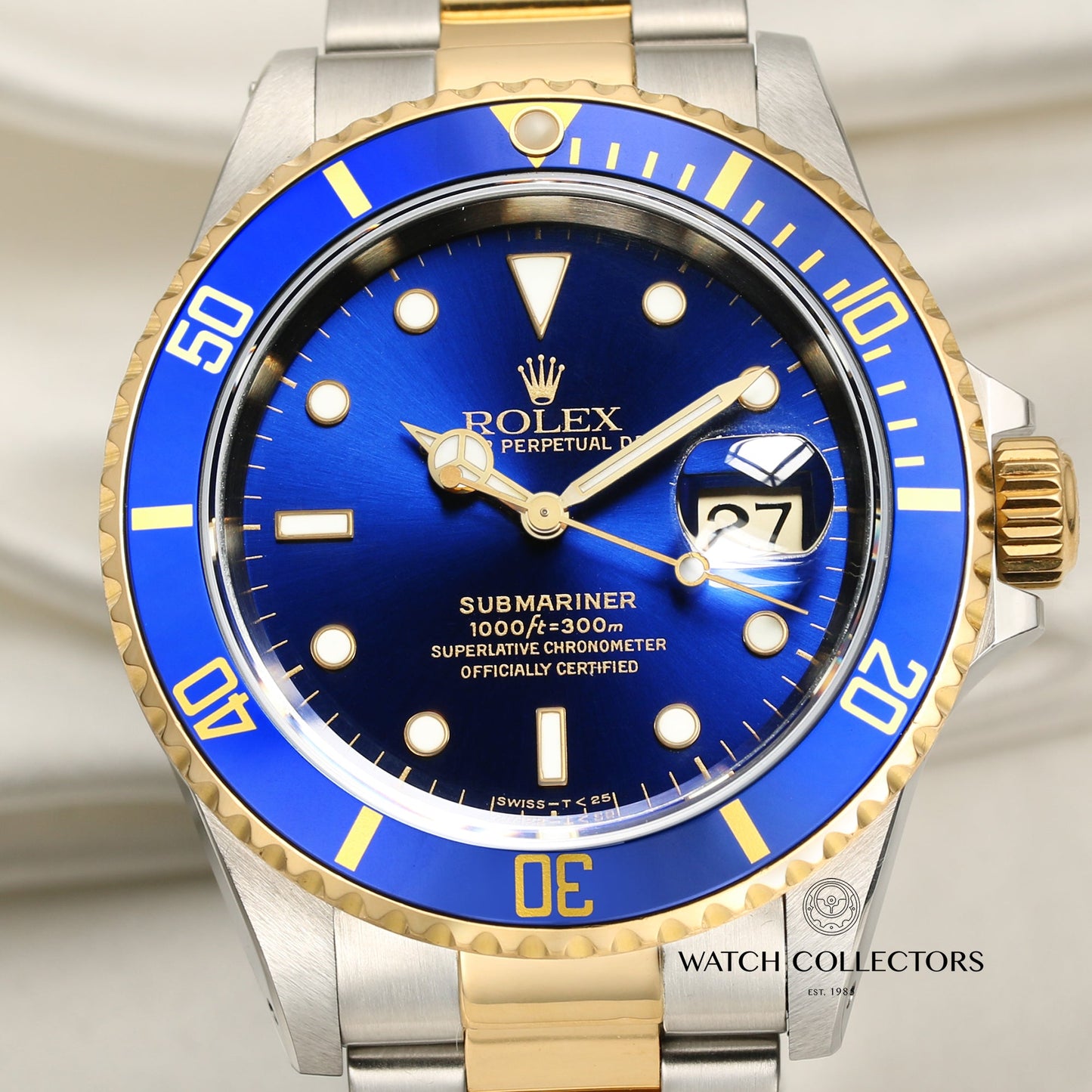 Rolex Submariner 16613 Stainless Steel & 18k Yellow Gold