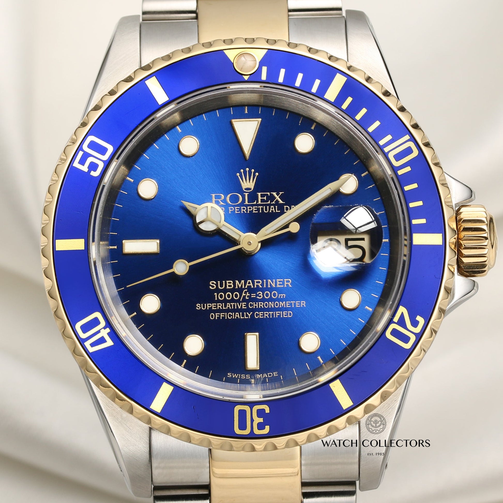 Rolex Submariner 16613 Stainless Steel & 18k Yellow Gold