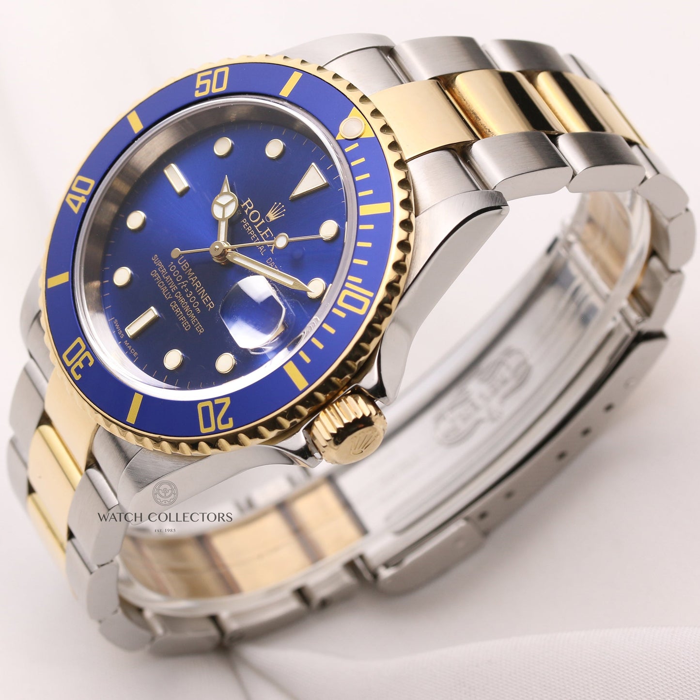 Rolex Submariner Pre-Ceramic 16613 Stainless Steel & 18K Yellow Gold