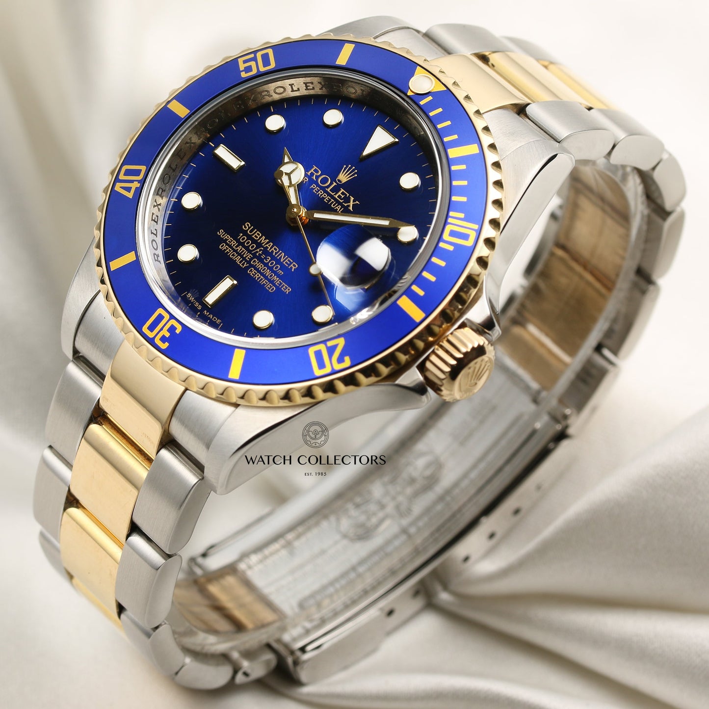 Rolex Submariner 16613 Stainless Steel & 18k Yellow Gold