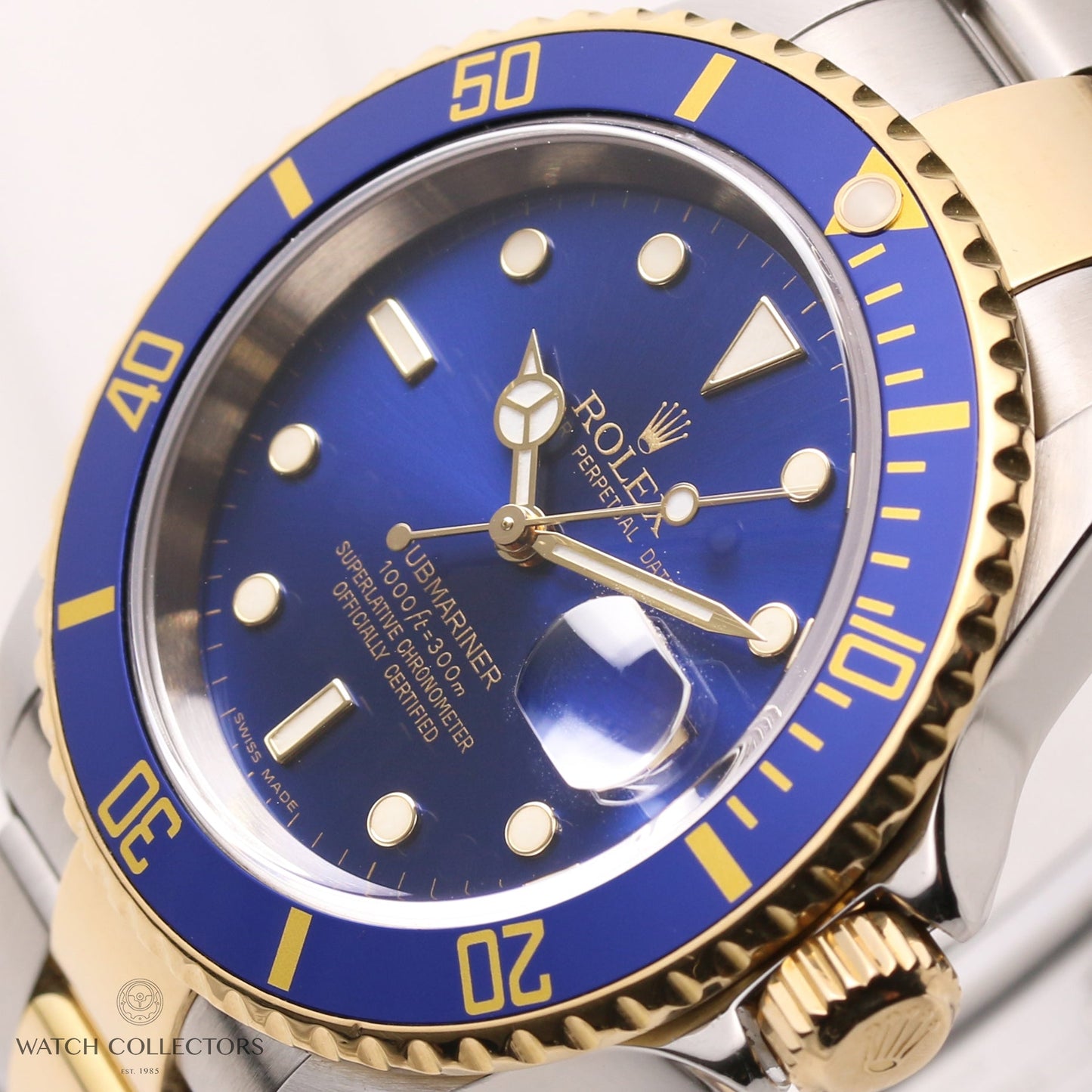 Rolex Submariner Pre-Ceramic 16613 Stainless Steel & 18K Yellow Gold