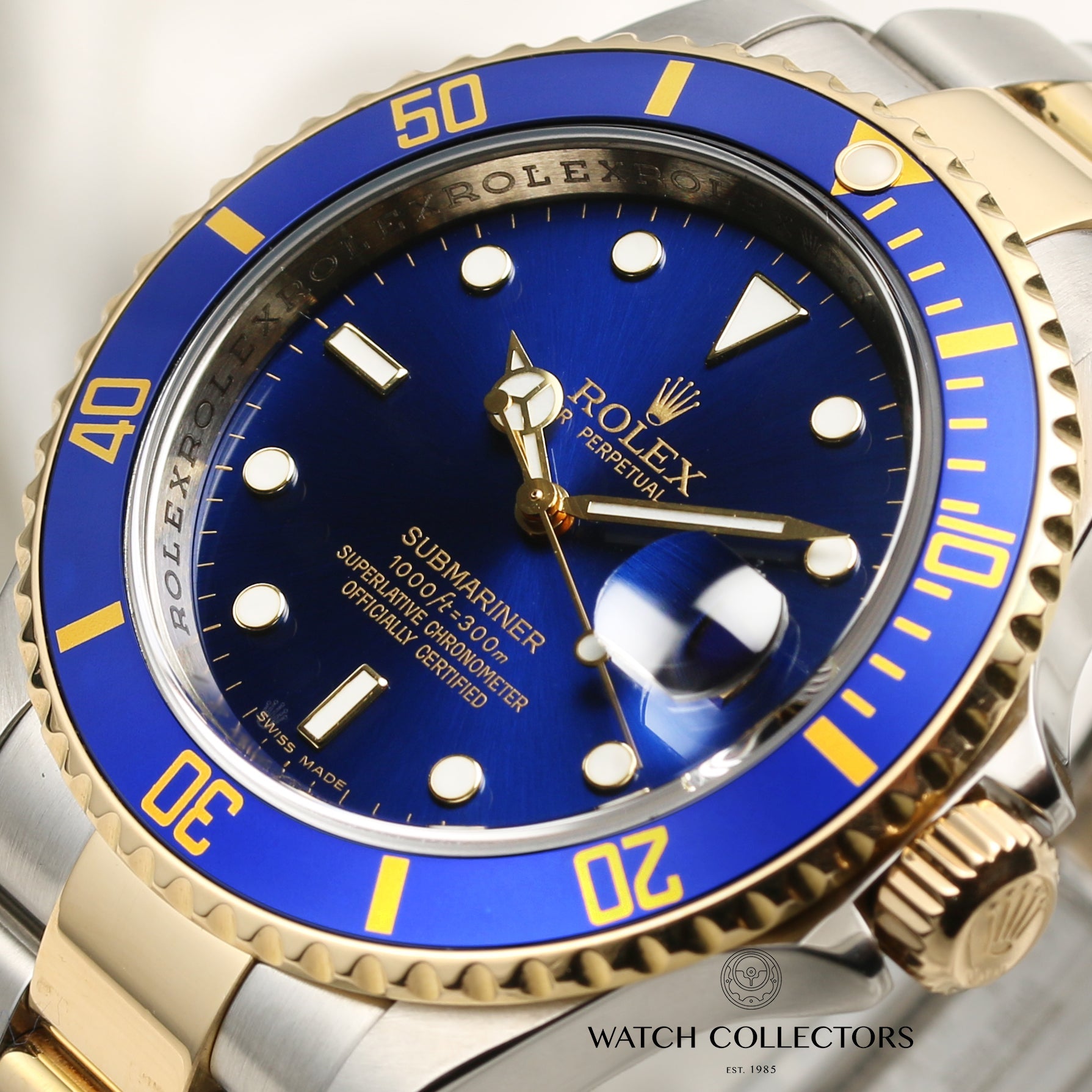 Rolex Submariner 16613 Stainless Steel & 18k Yellow Gold