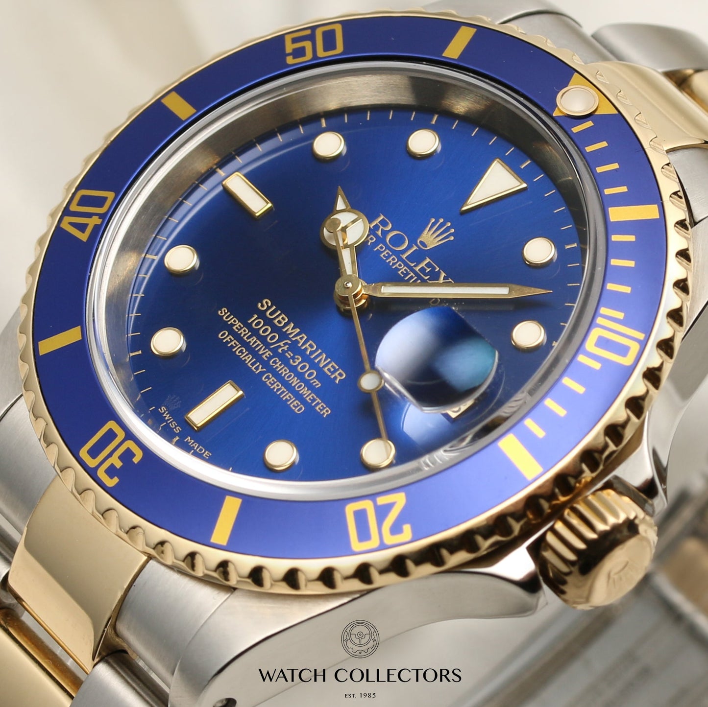 Rolex Submariner 16613 Stainless Steel & 18k Yellow Gold